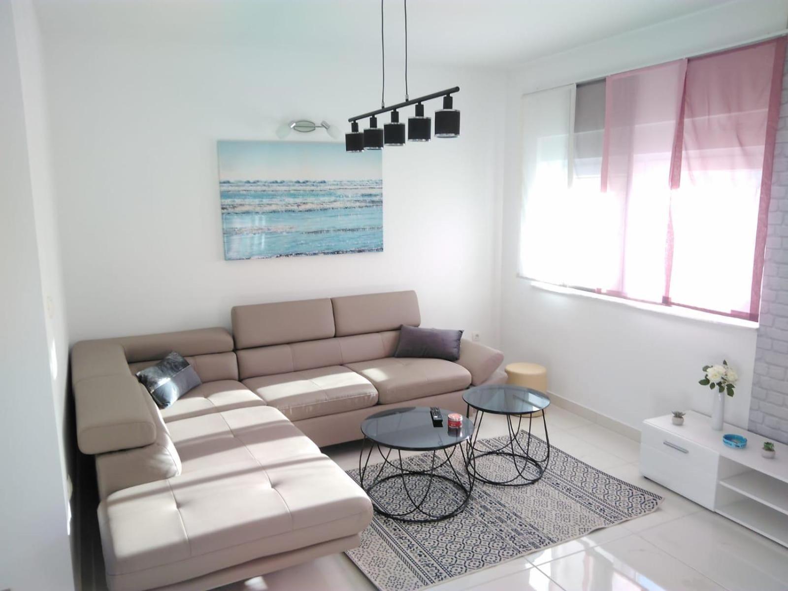 Two-Bedroom Apartment with Balcony and Terrace