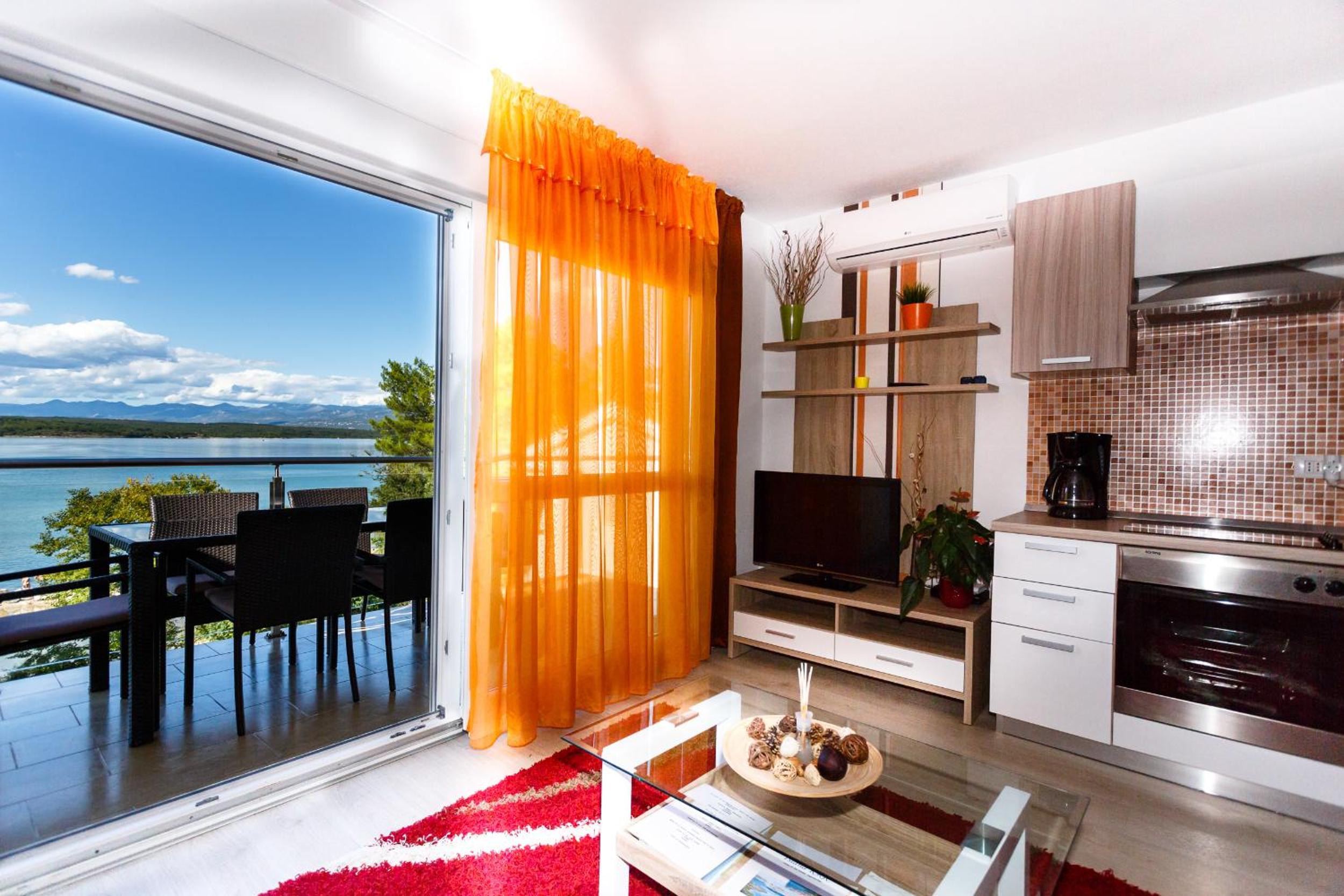Two-Bedroom Apartment with Sea View