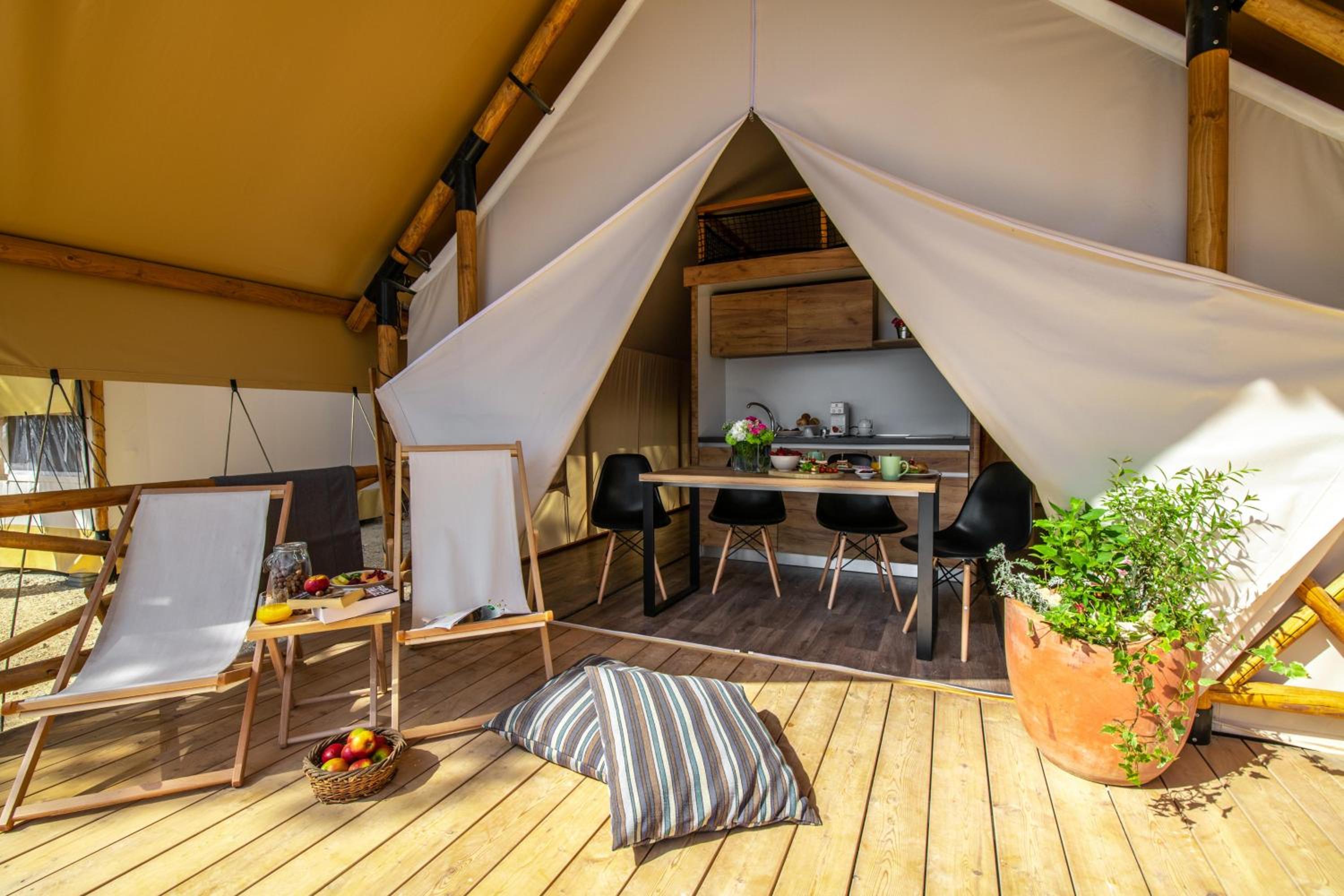 Two-Bedroom Safari Tent