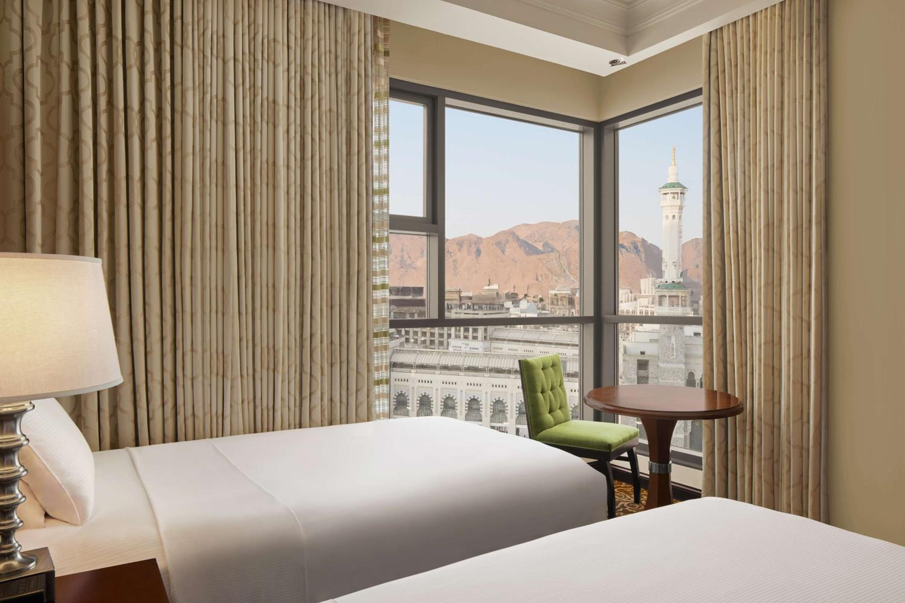 Twin One Bedroom Suite Partial KAABA View