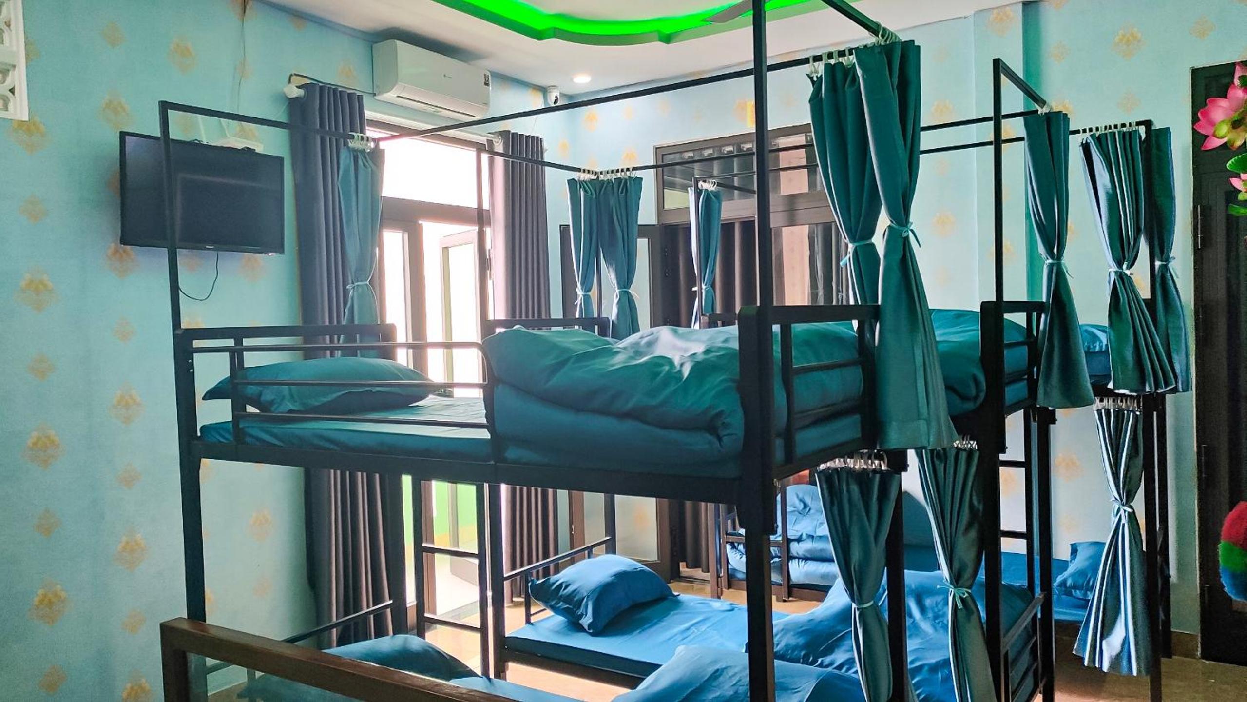 Bed In 6-Bed Female Dormitory Room