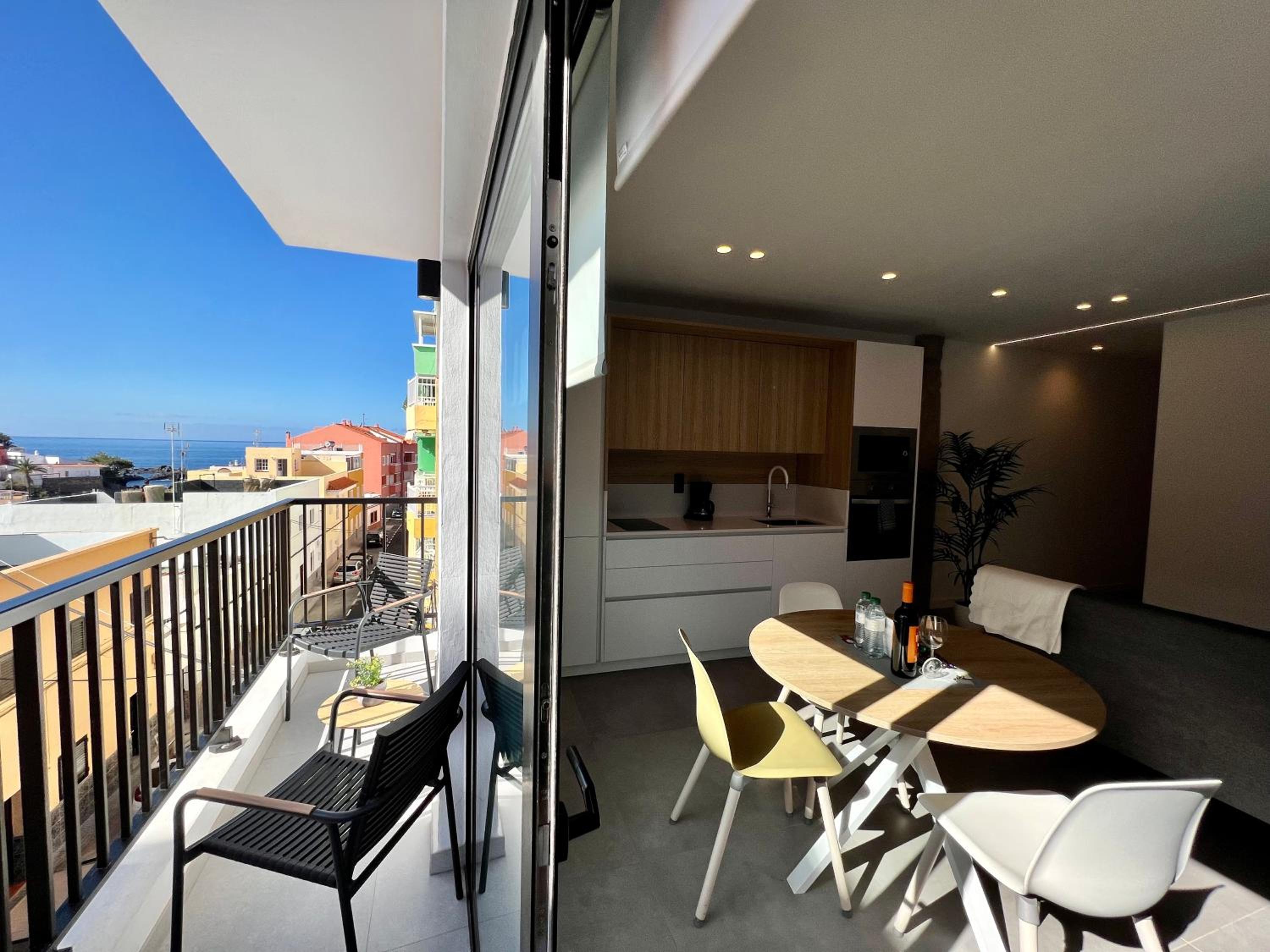 Apartamento con vista al mar