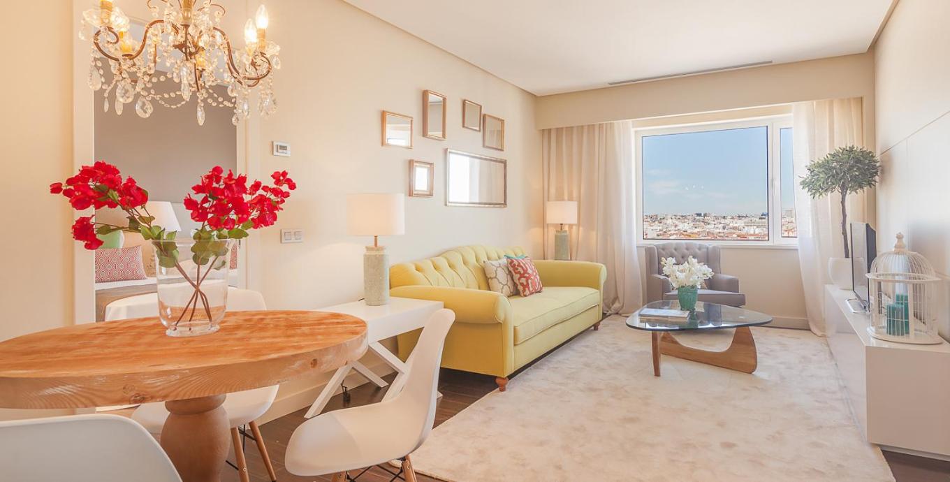 Apartamento de dos habitaciones