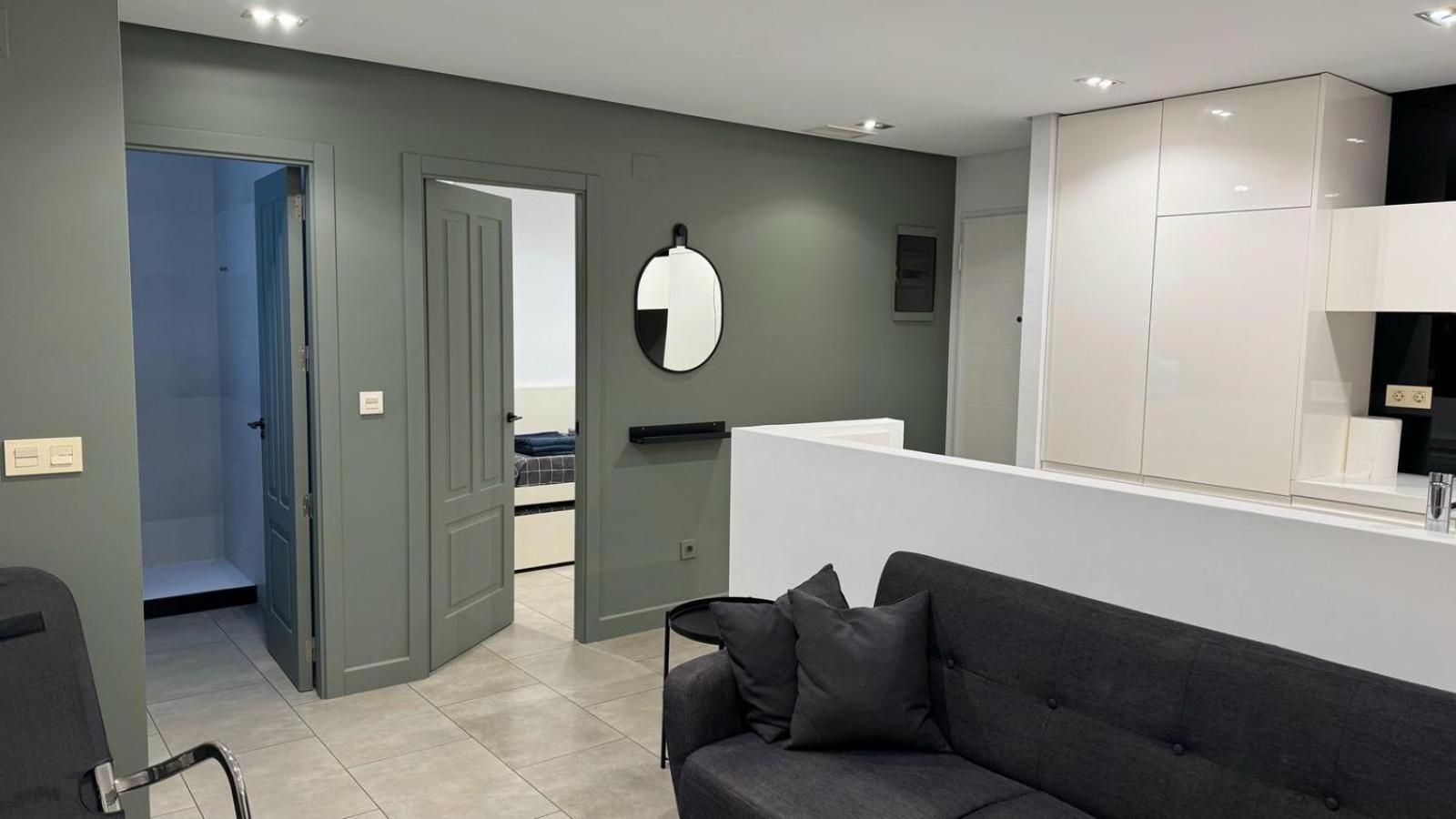 Apartamento de dos habitaciones