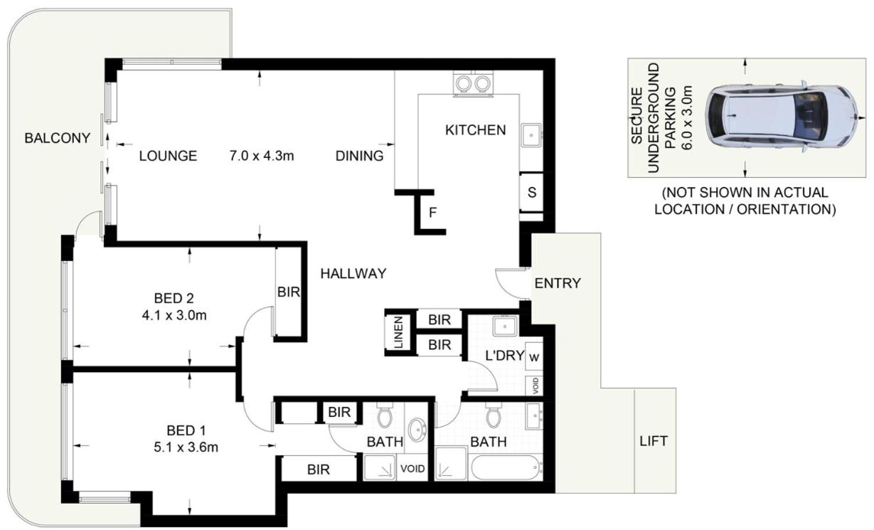 Premier Two-Bedroom Apartment with Sea View photo 2