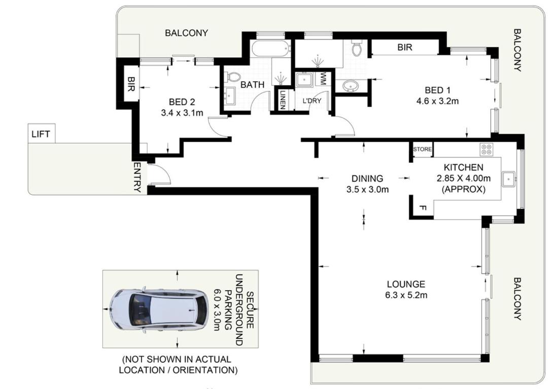 Premier Two-Bedroom Apartment with Sea View photo 1