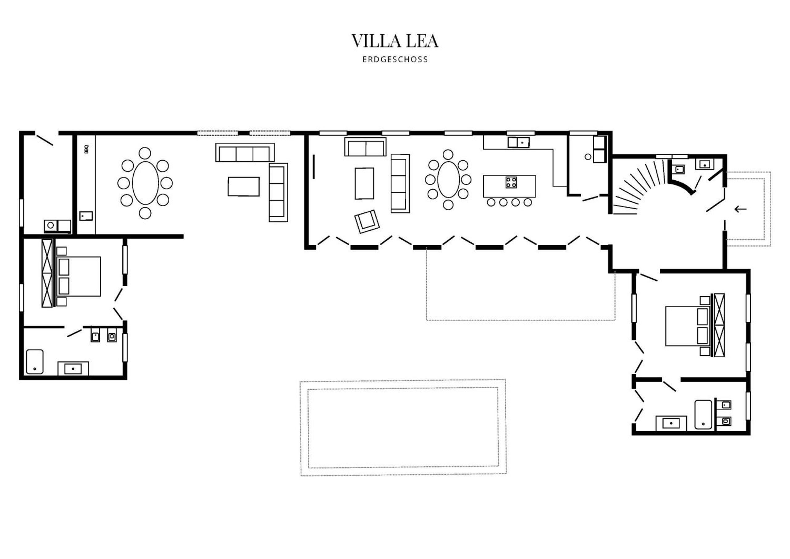 Four-Bedroom Villa photo 2