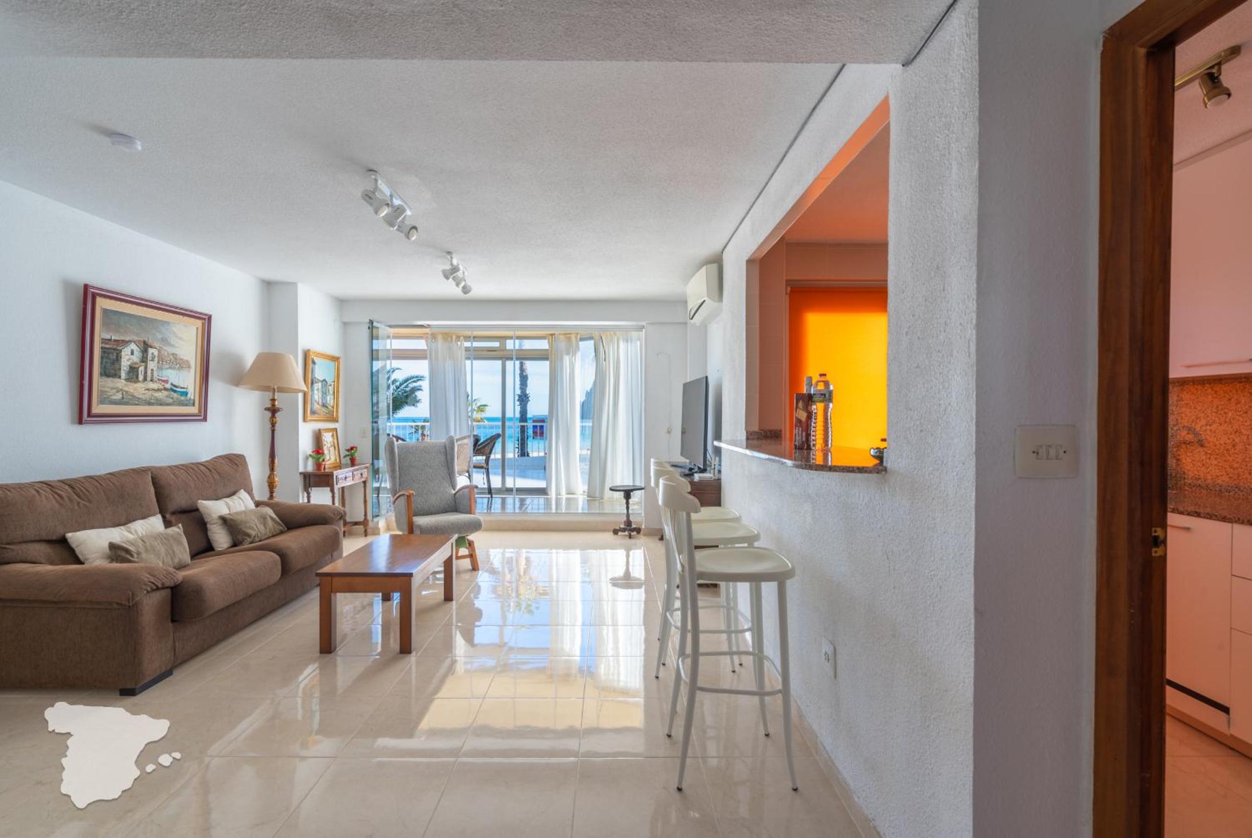 Apartamento con vista al mar