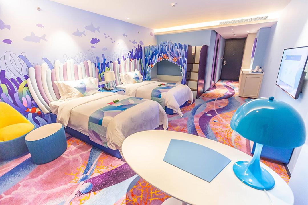 海葵鱼家庭双人房