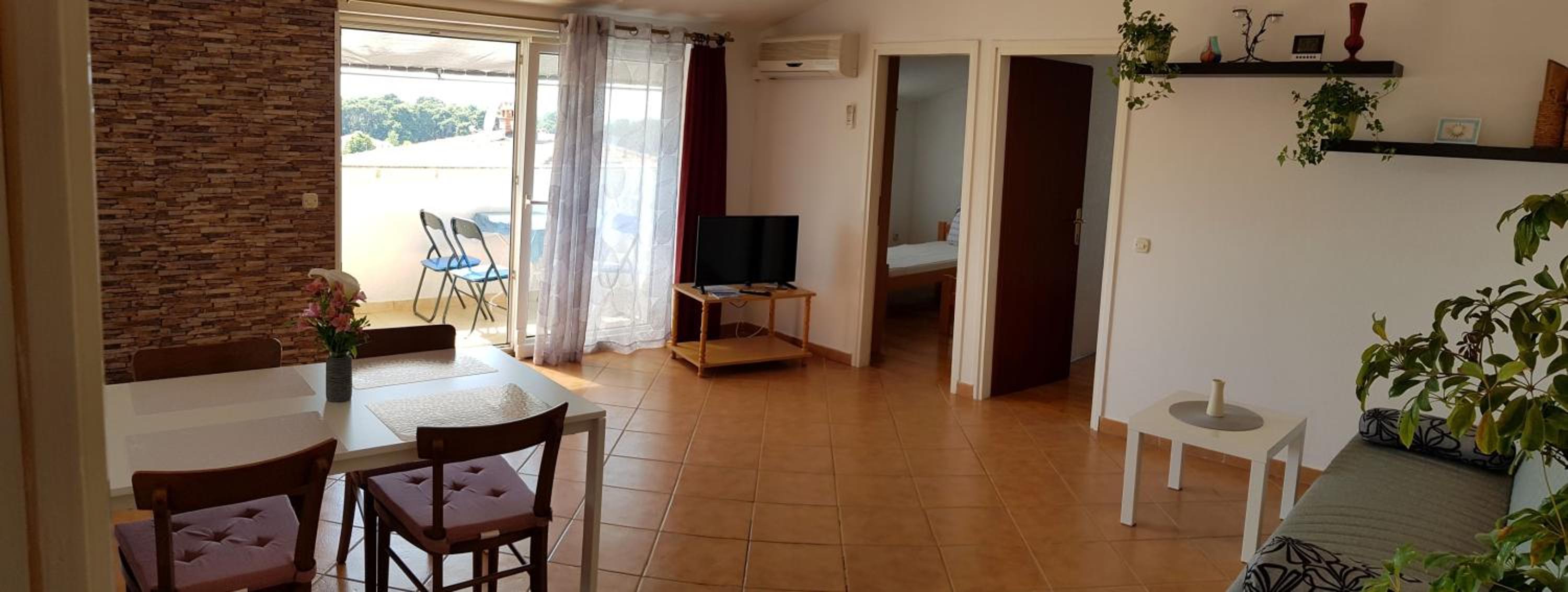 Two-Bedroom Apartment with Sea View