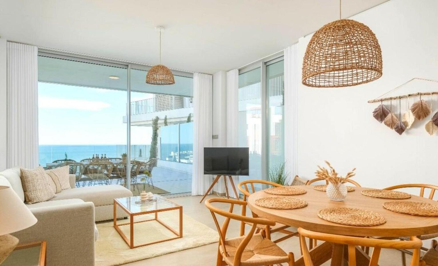Apartamento con vista al mar
