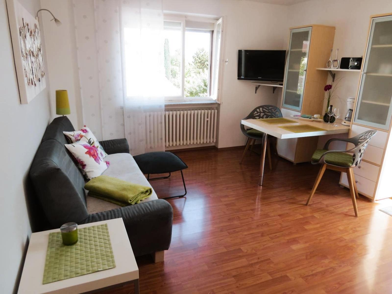 One-Bedroom Apartment with Balcony