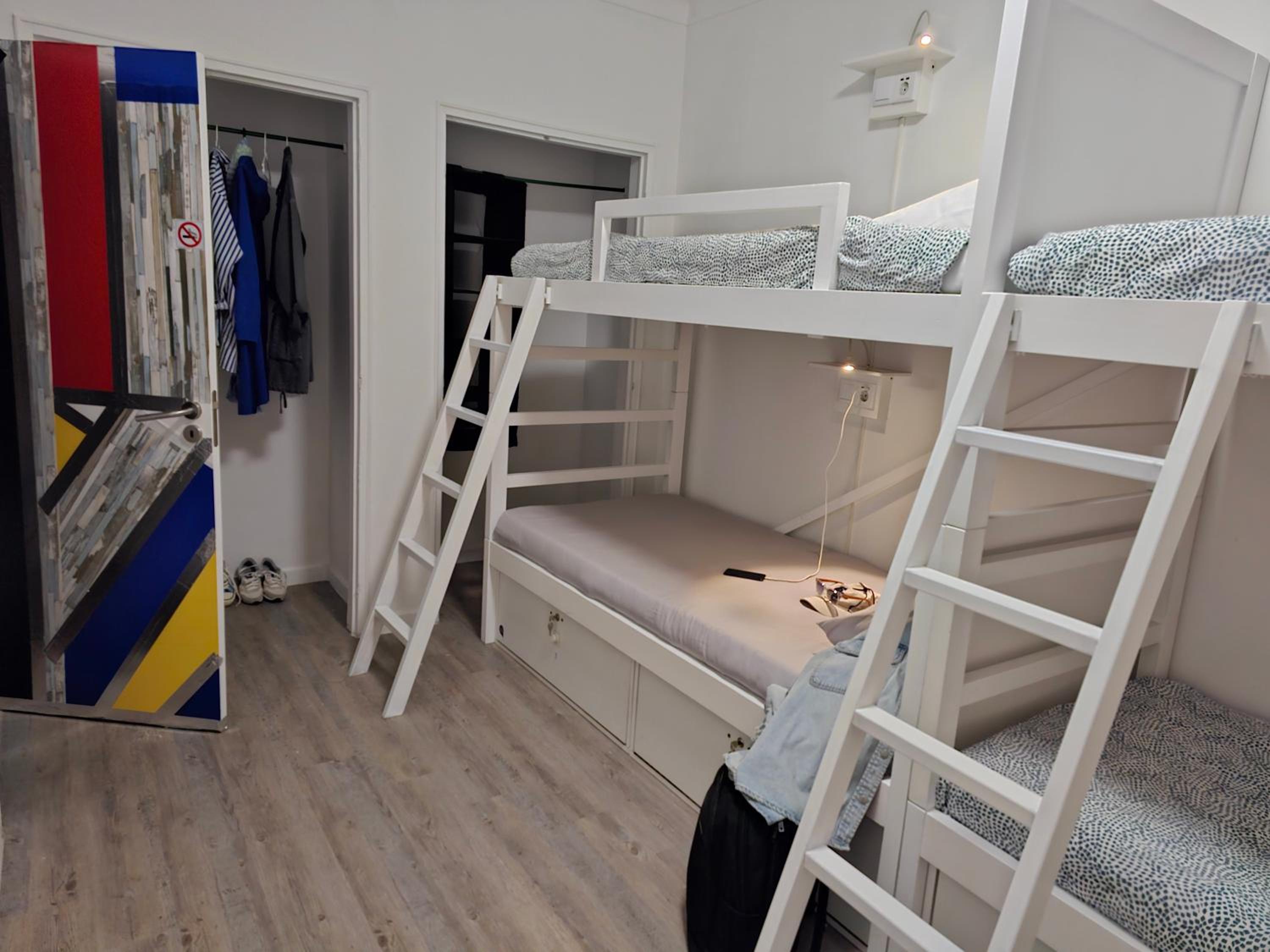 Bunk Bed in Male Dormitory Room