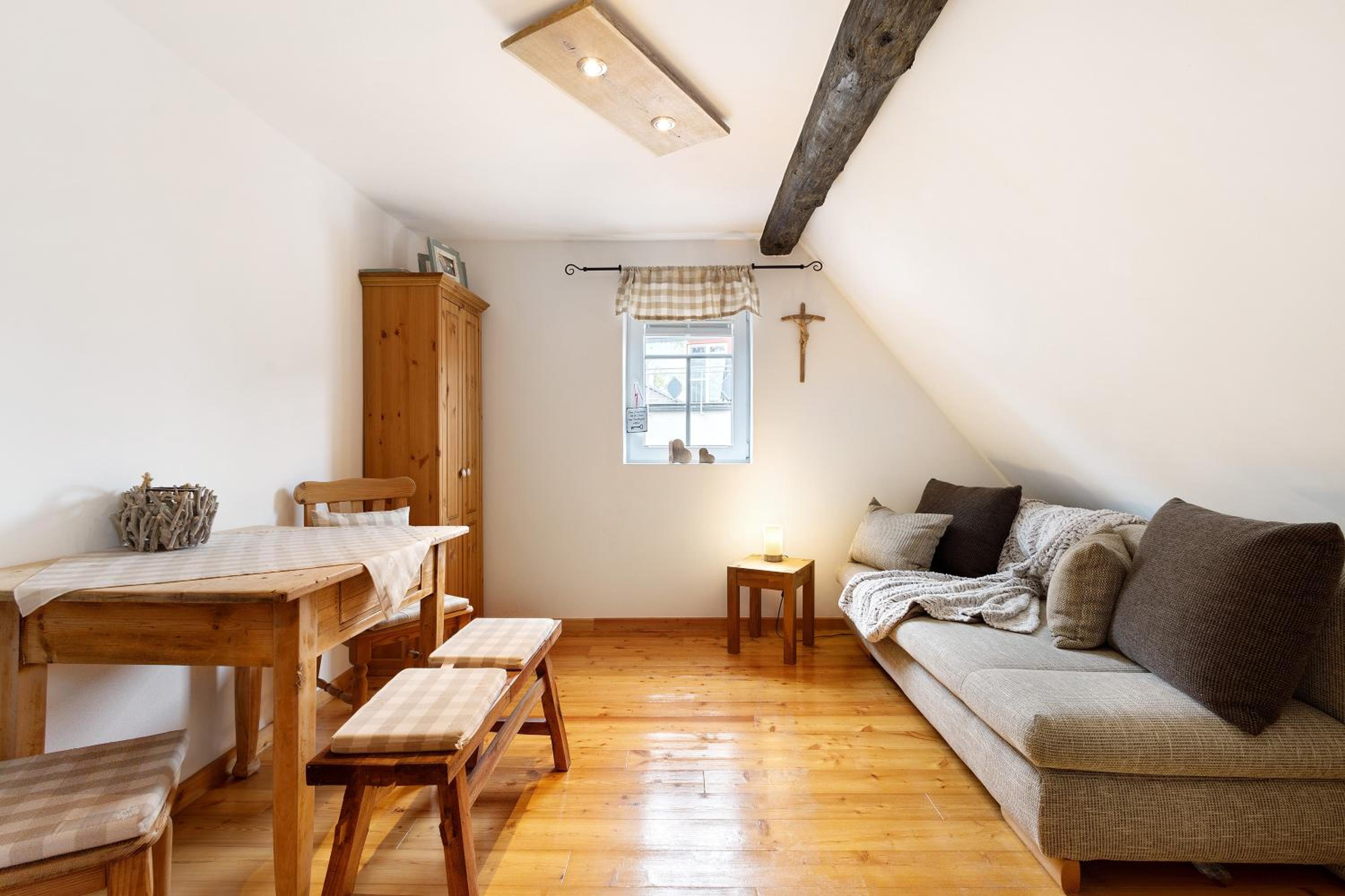 One-Bedroom Apartment with Garden View