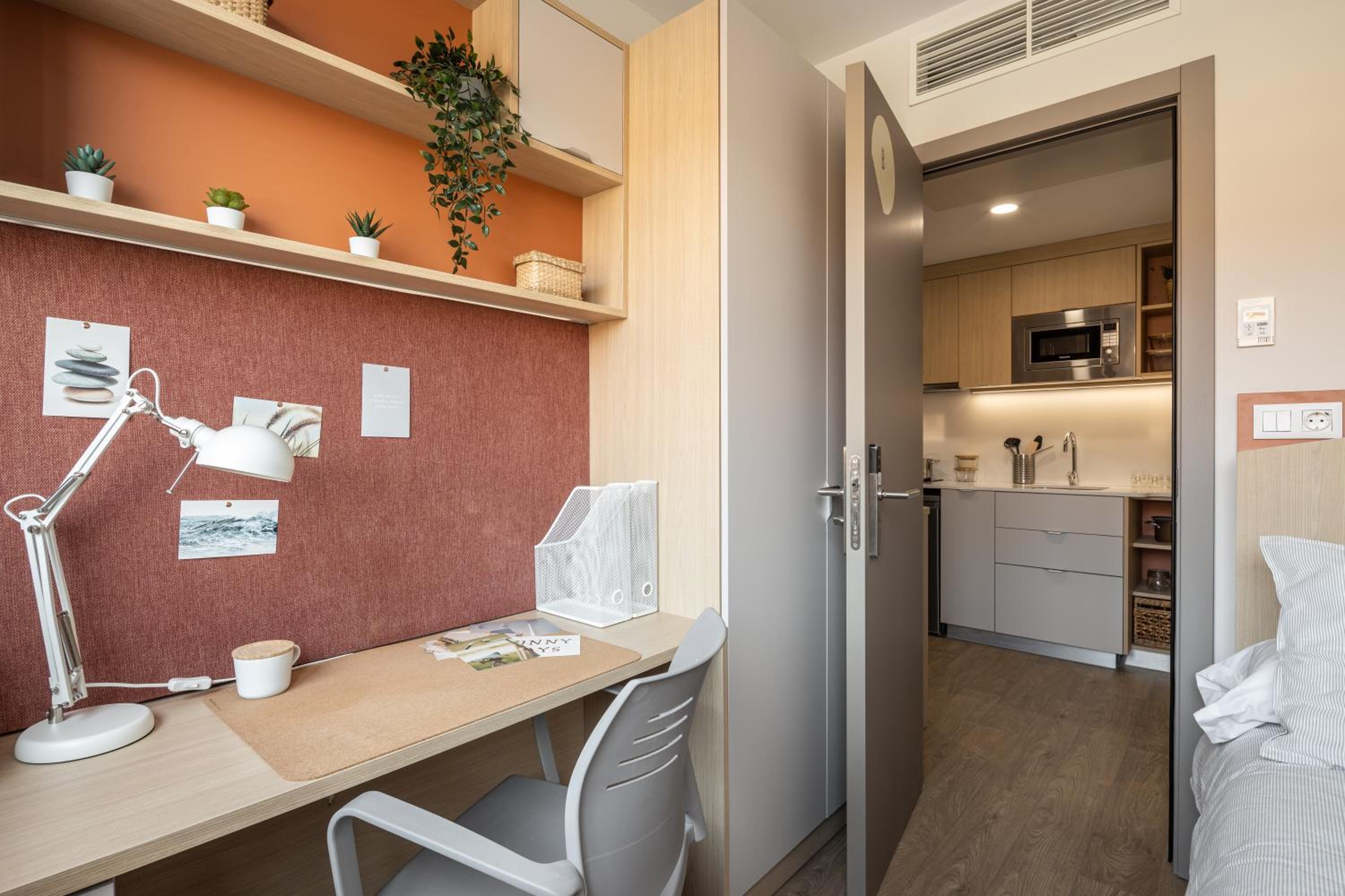 Apartamento de dos habitaciones