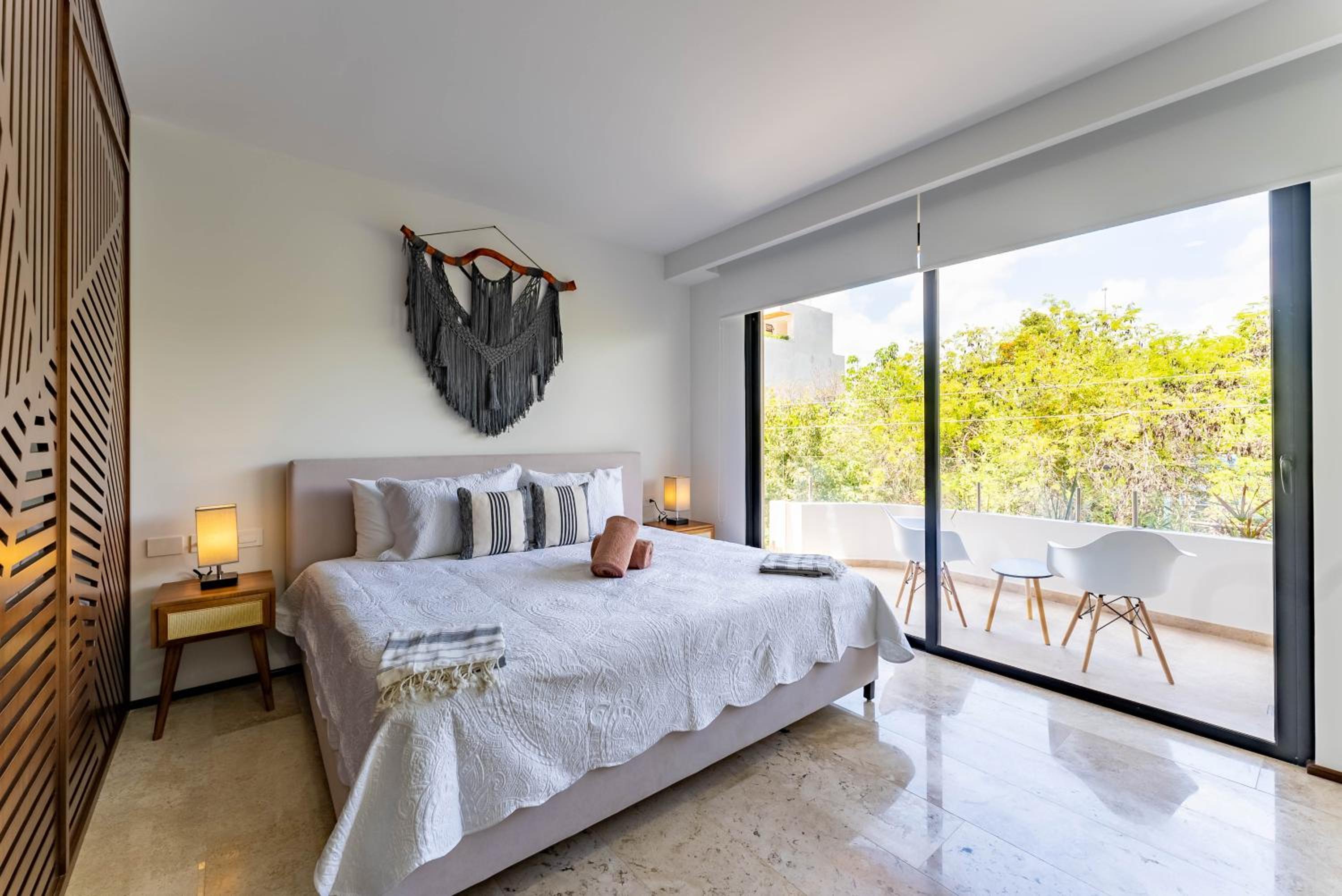 Studio with Balcony