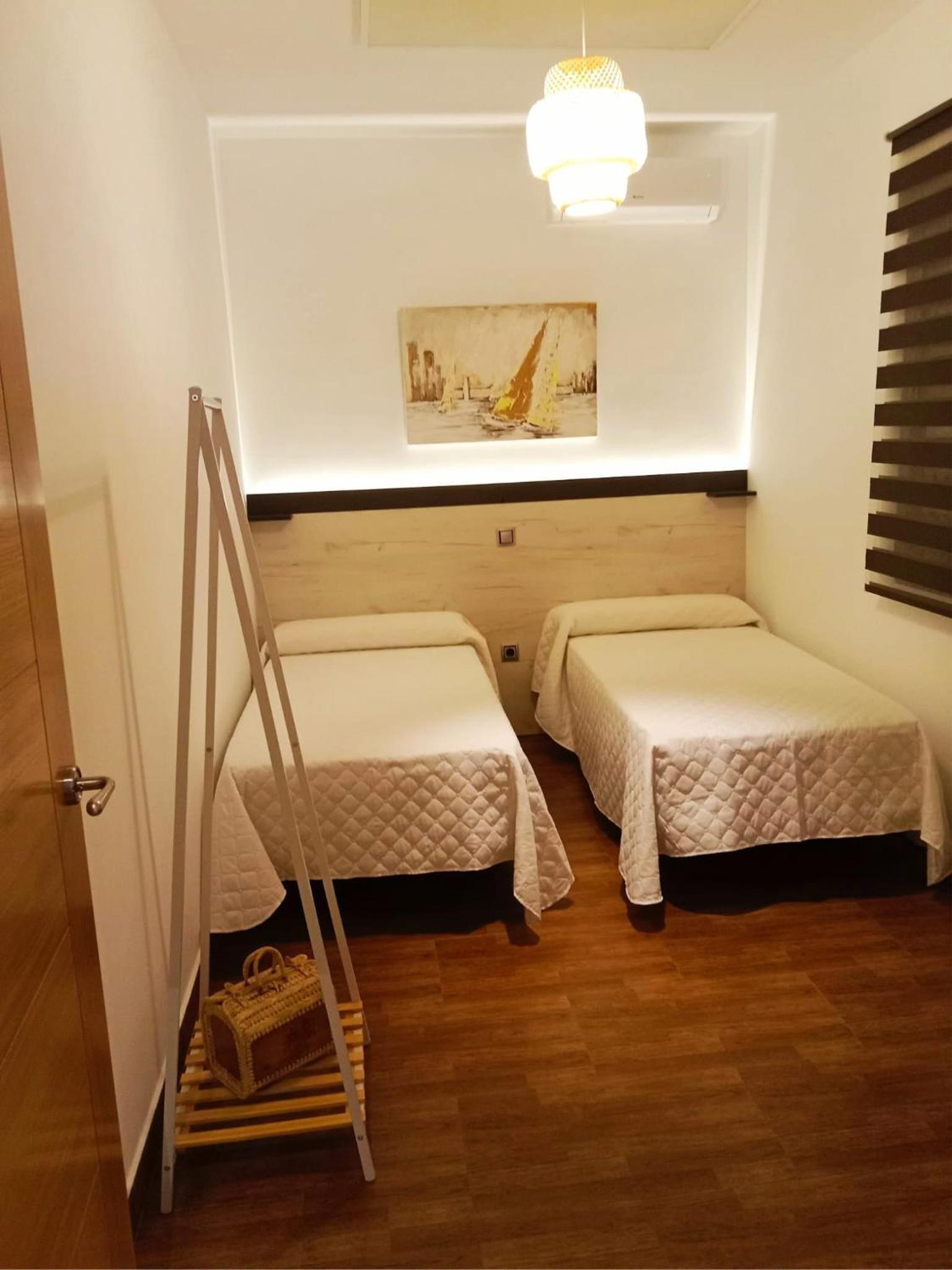 Habitación doble con baño compartido