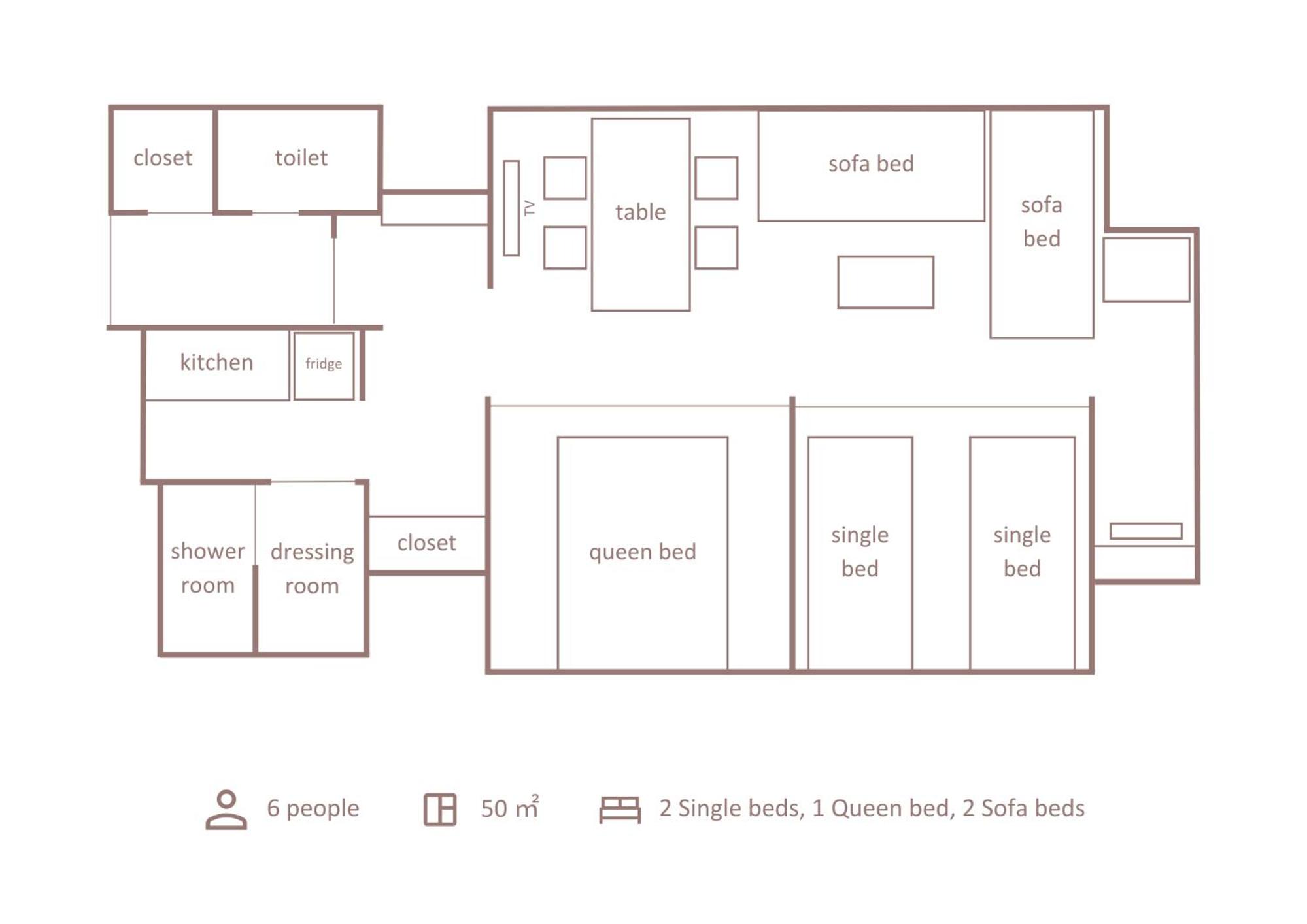 Deluxe 2 Bedroom Suite