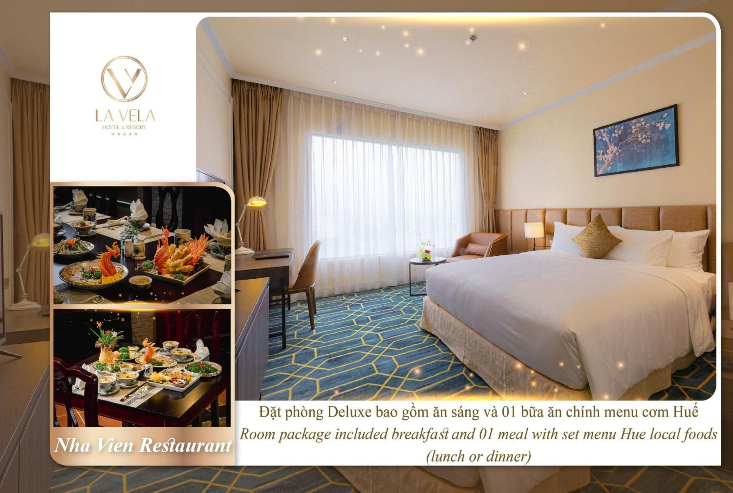 Package Deluxe Room with Set Menu Lunch or Dinner