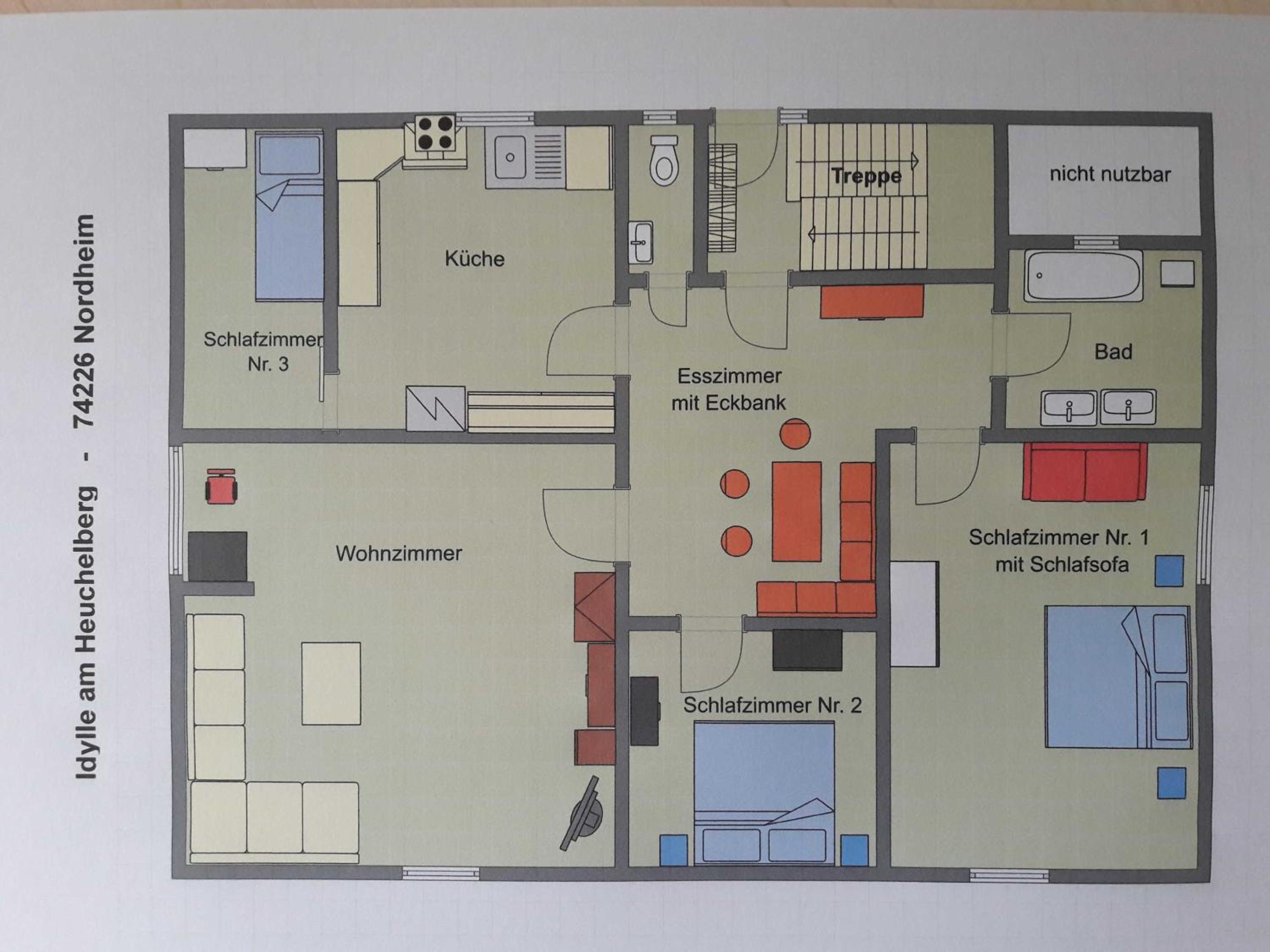 Three-Bedroom Apartment with Terrace photo 2
