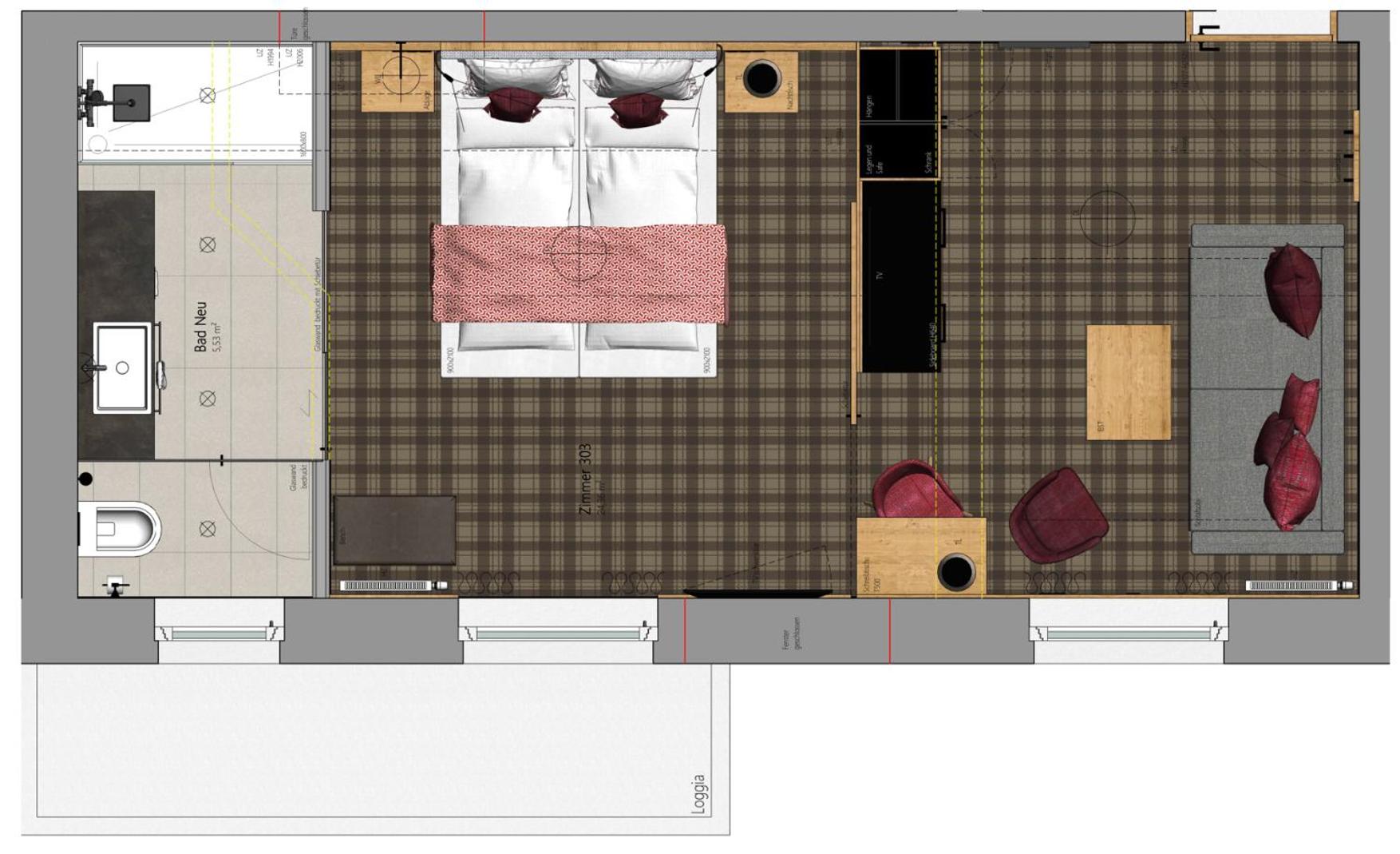 Suite with Mountain View - Photo 3