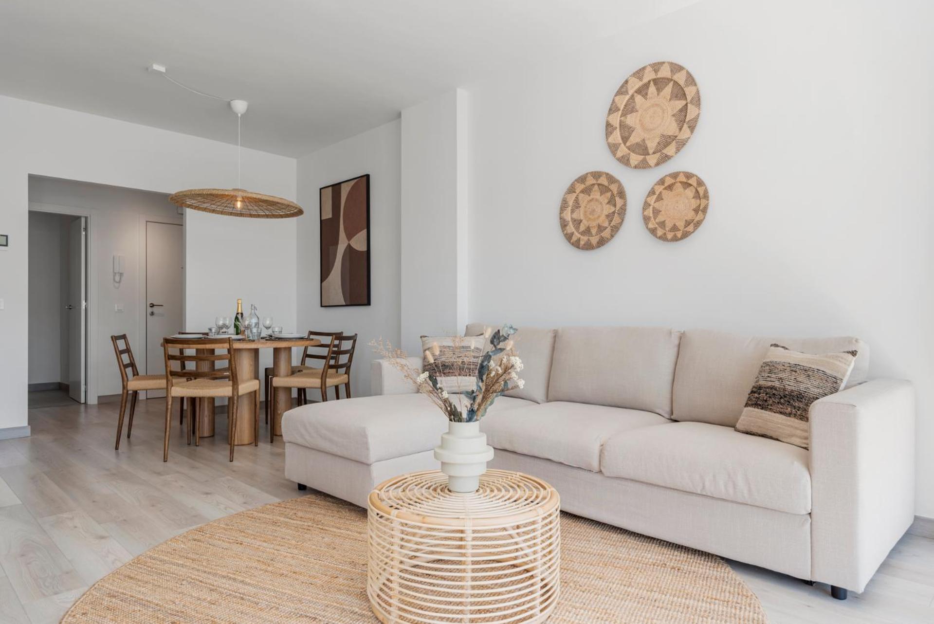 Apartamento de dos habitaciones