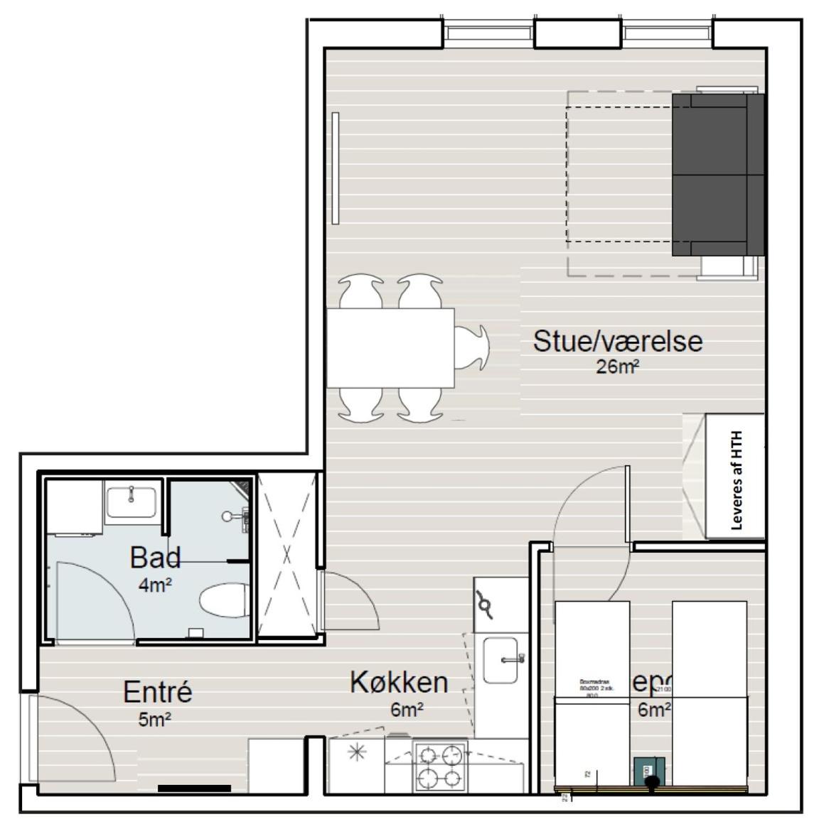 One-Bedroom Apartment
