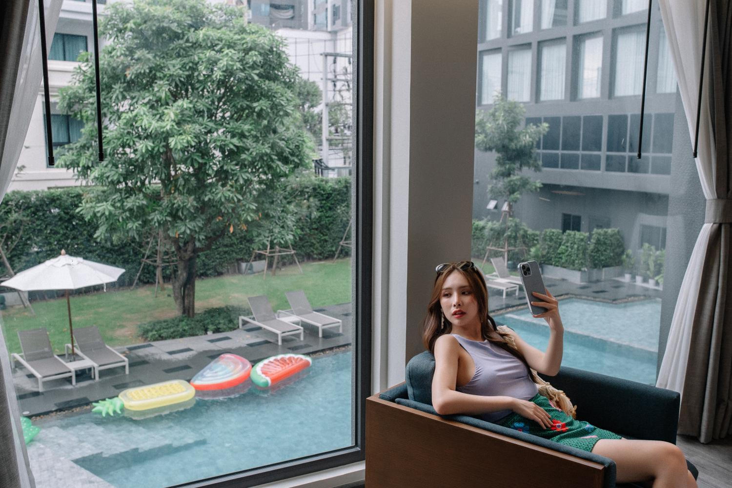 Deluxe Double Room with Pool View - Non-Smoking - Photo 3