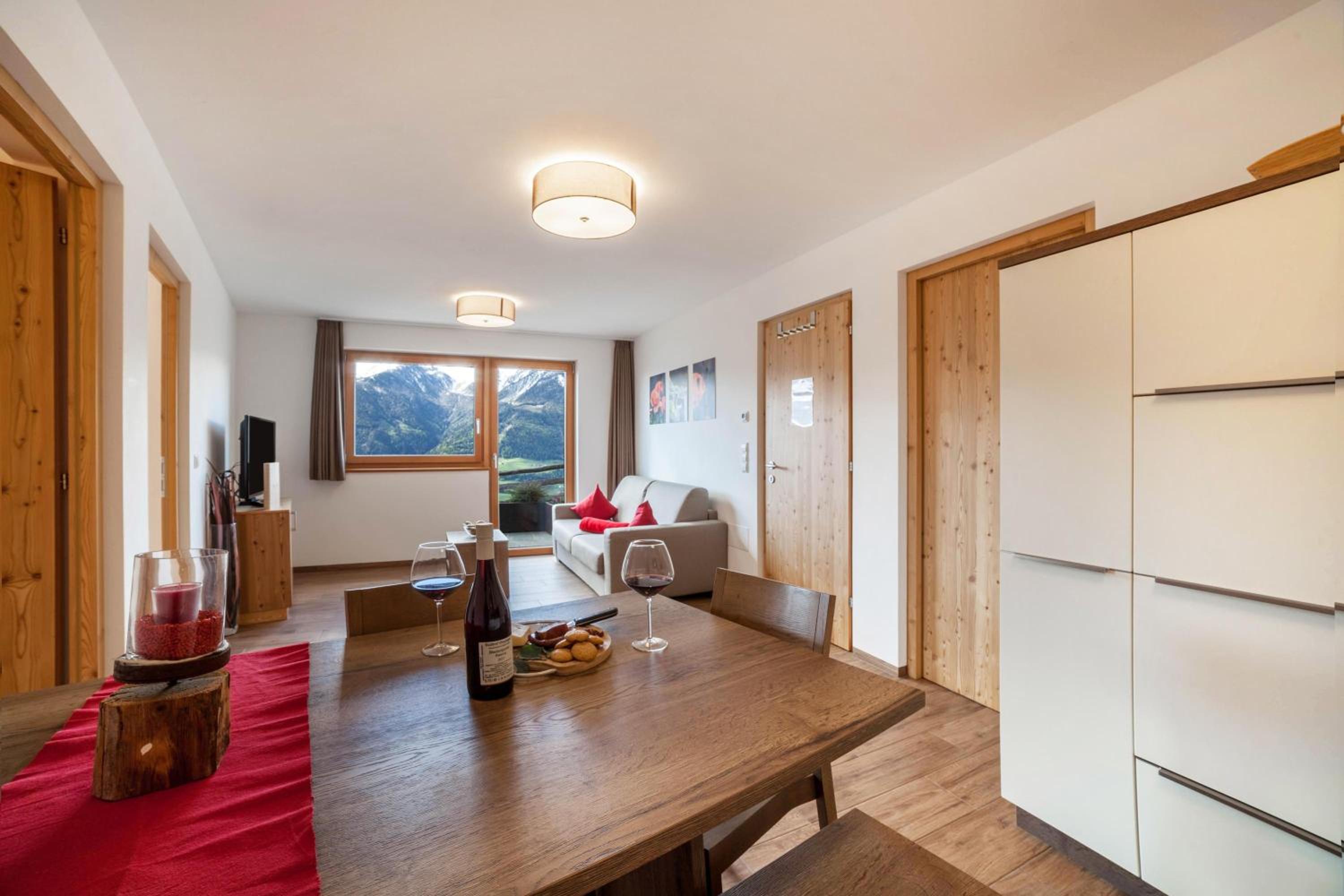 Two-Bedroom Apartment with Mountain View