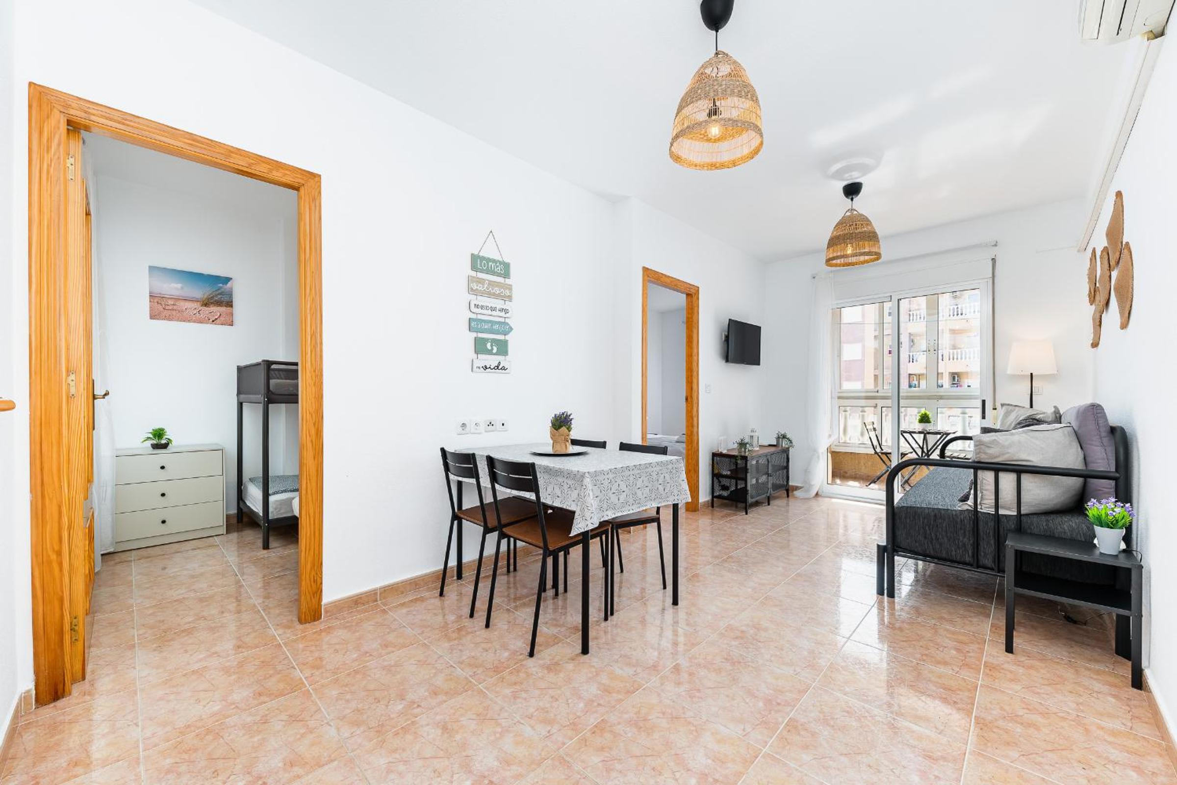 Apartamento de dos habitaciones