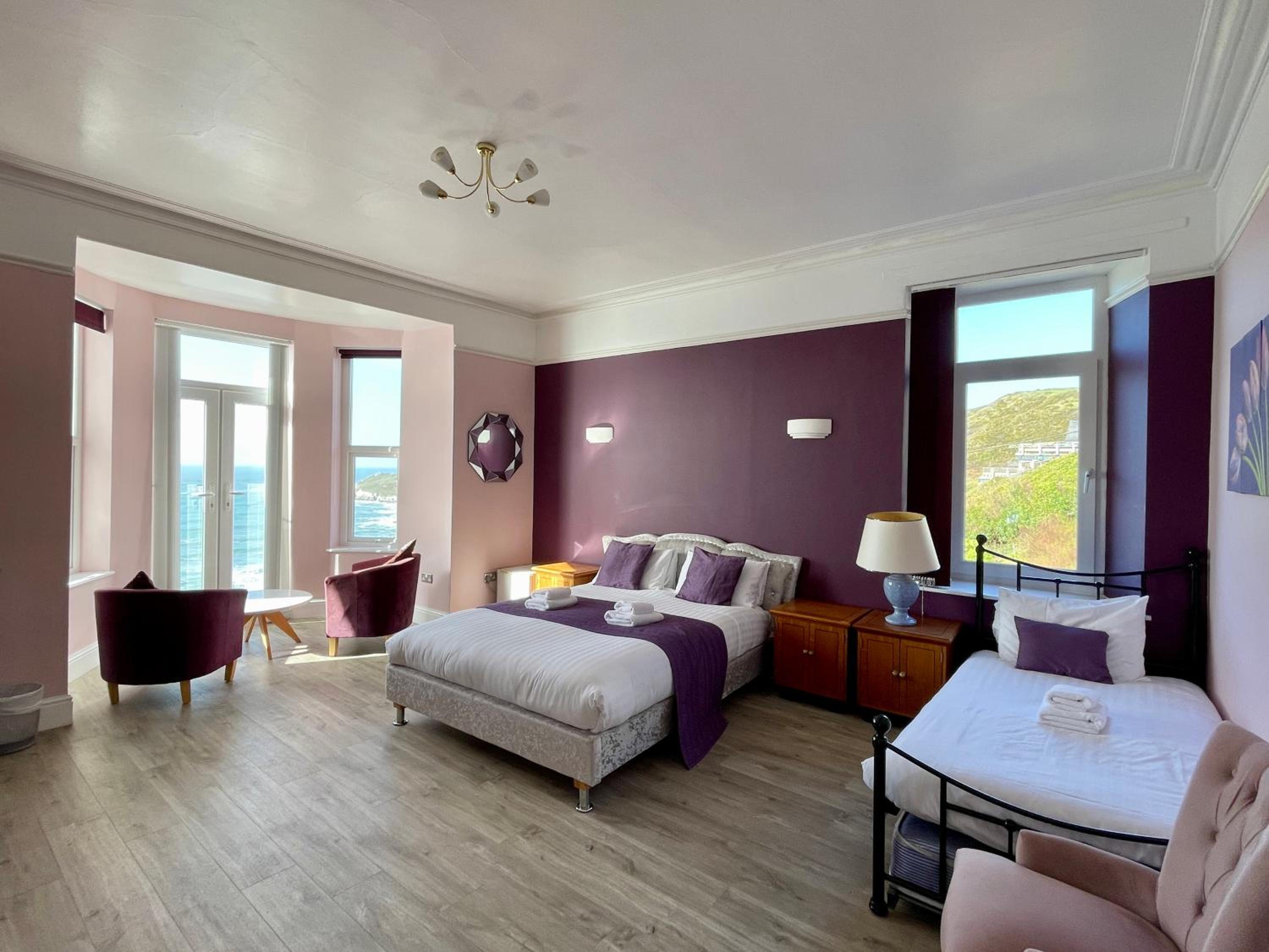 Deluxe Double Room with Balcony and Sea View photo 1