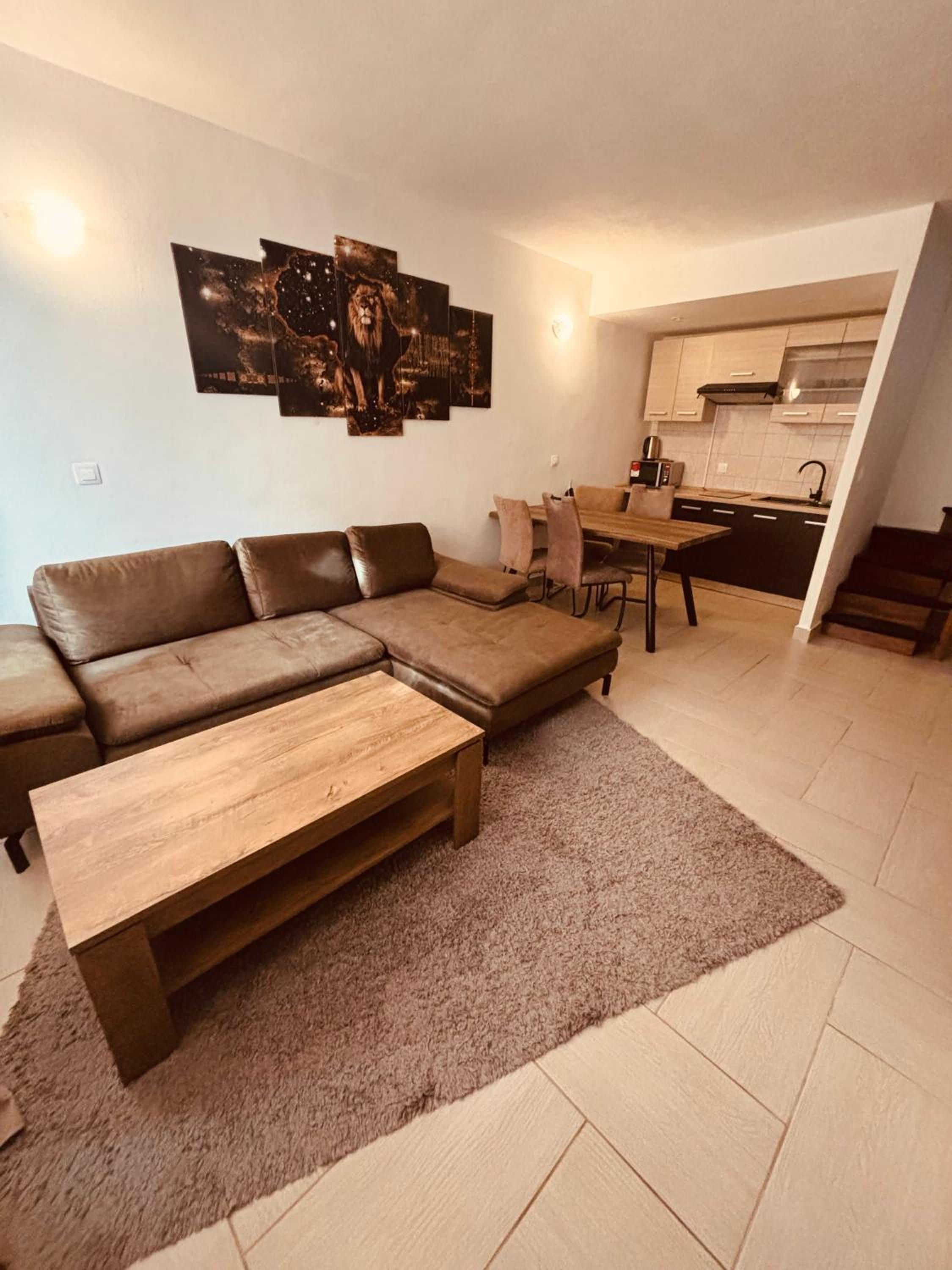 Deluxe One-Bedroom Apartment with Garden View