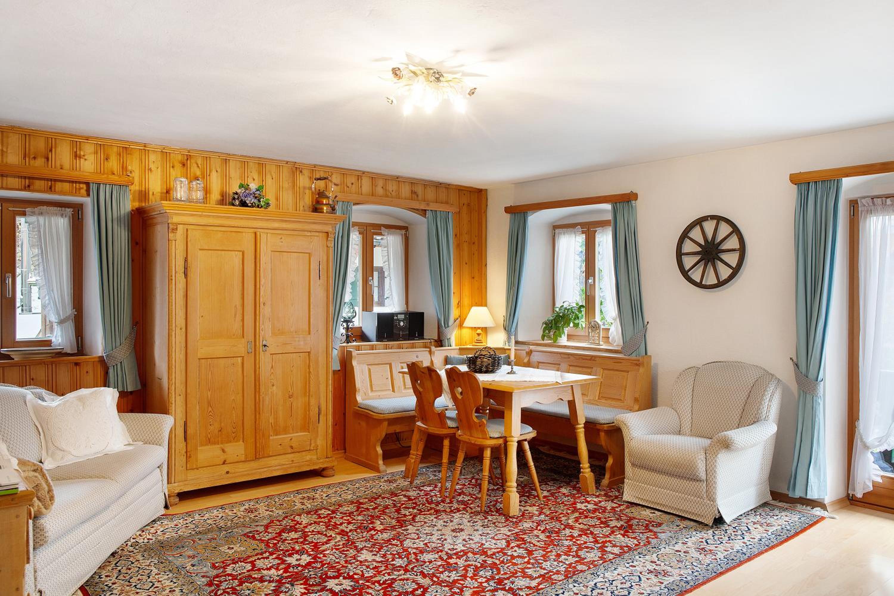Two-Bedroom Deluxe Apartment with Garden View