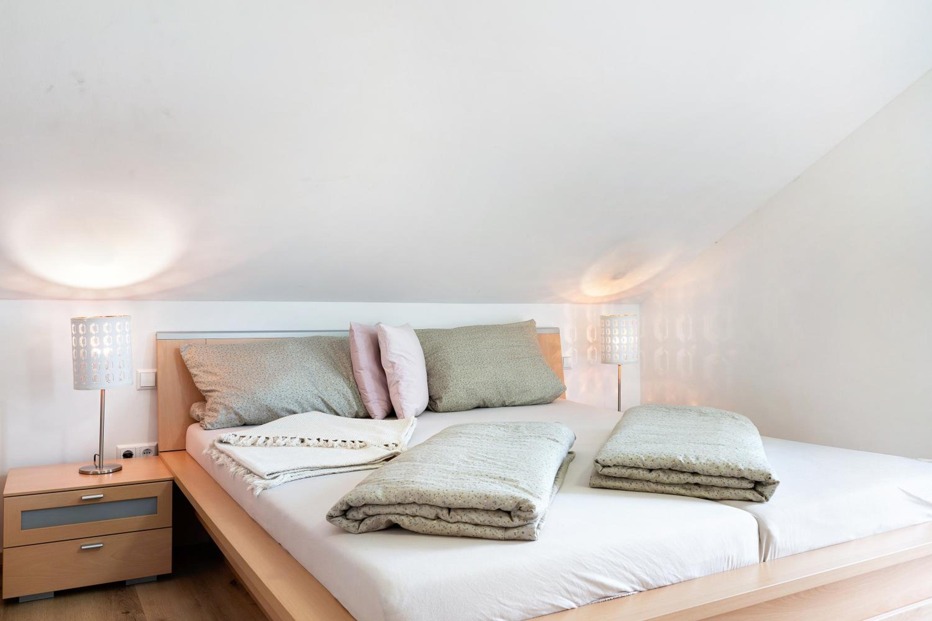 One-Bedroom Apartment with Garden View