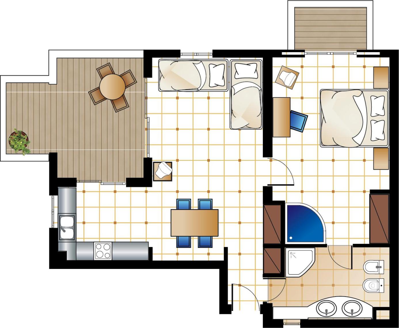 Casa Marina Grand Family Suite Side Sea View/Pool View  - Photo 4