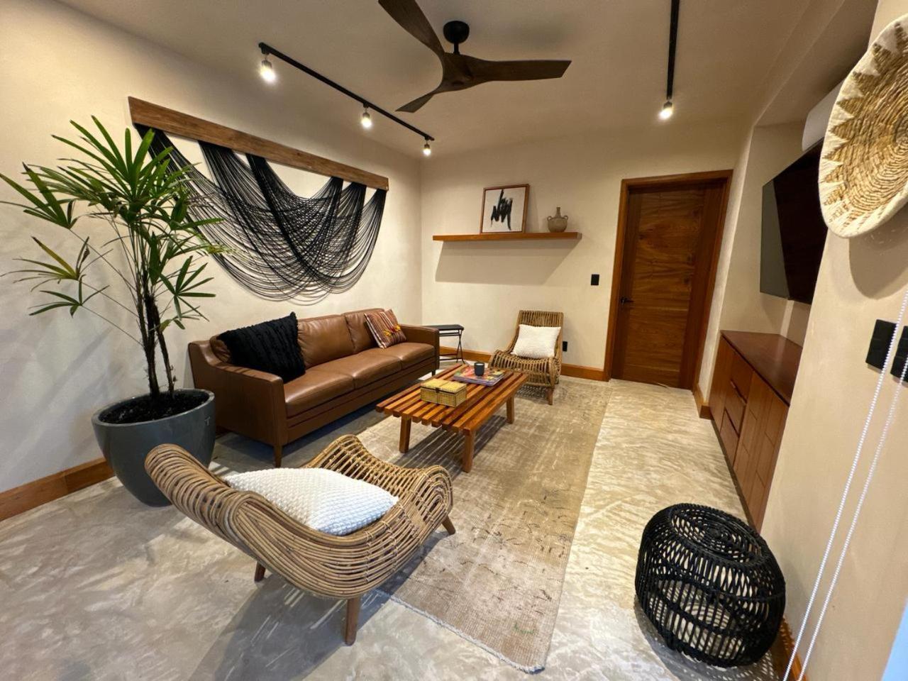 Deluxe One-Bedroom Apartment with Garden View