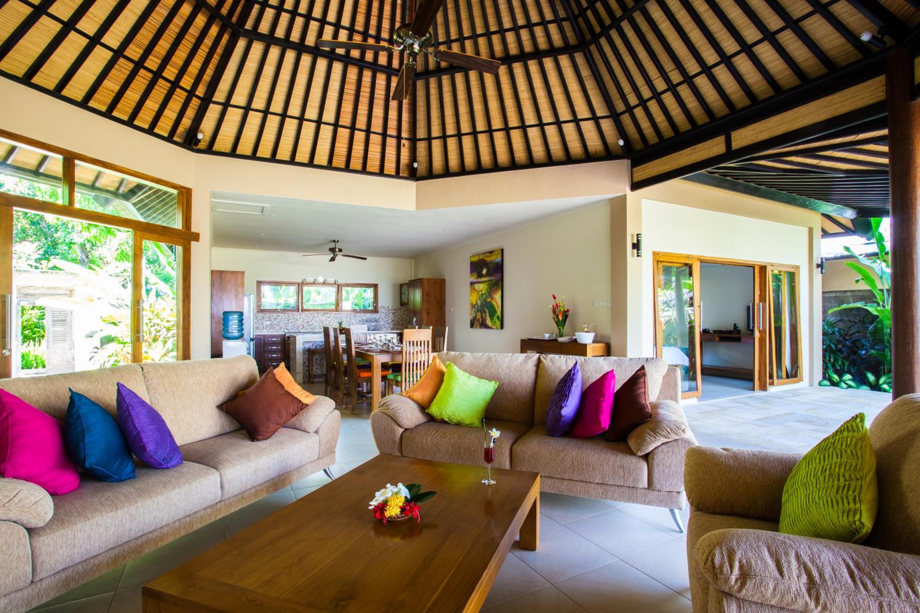 Grand Four-Bedroom Beachfront Villa with Private Pool