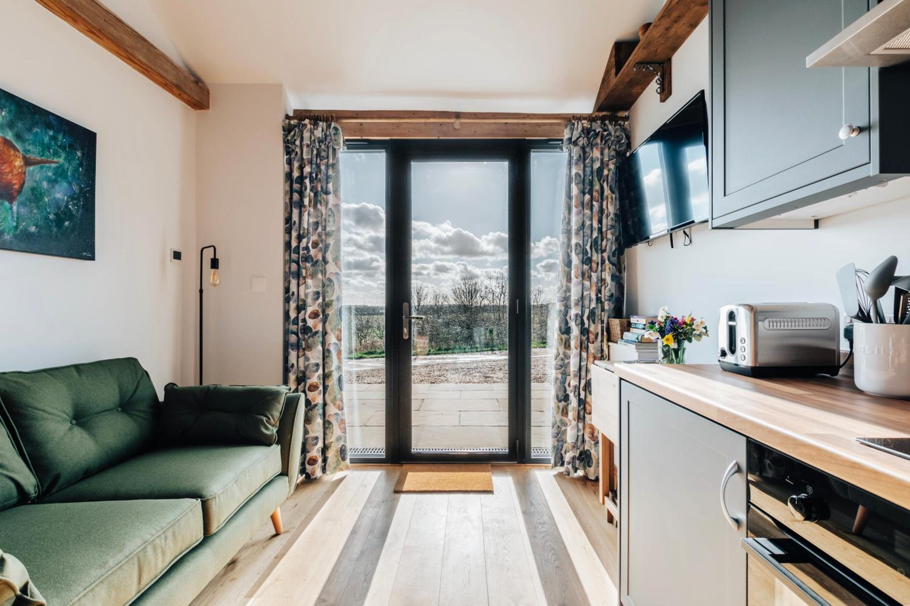 One-Bedroom Apartment with Garden
