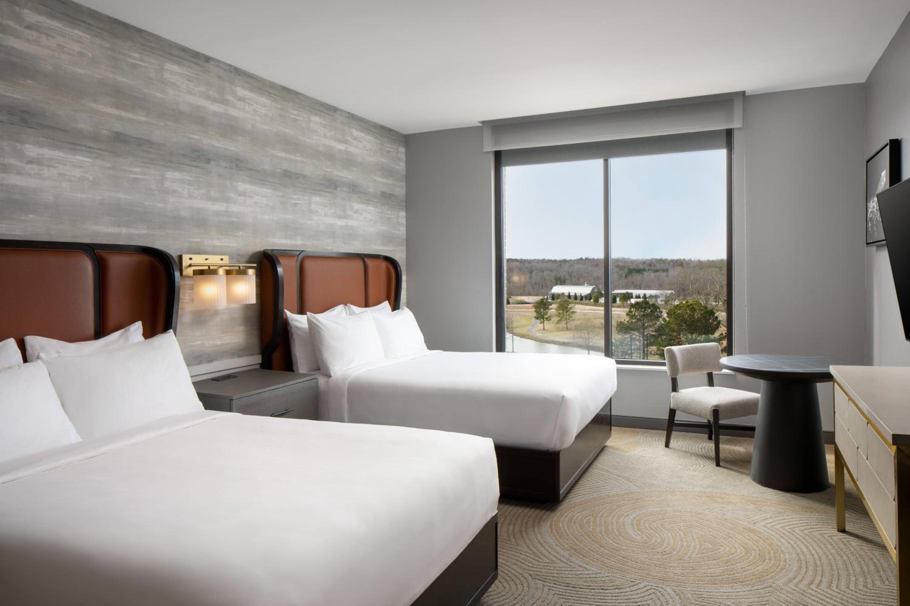 Deluxe Queen Room with Two Queen Beds and Garden View - Photo 1