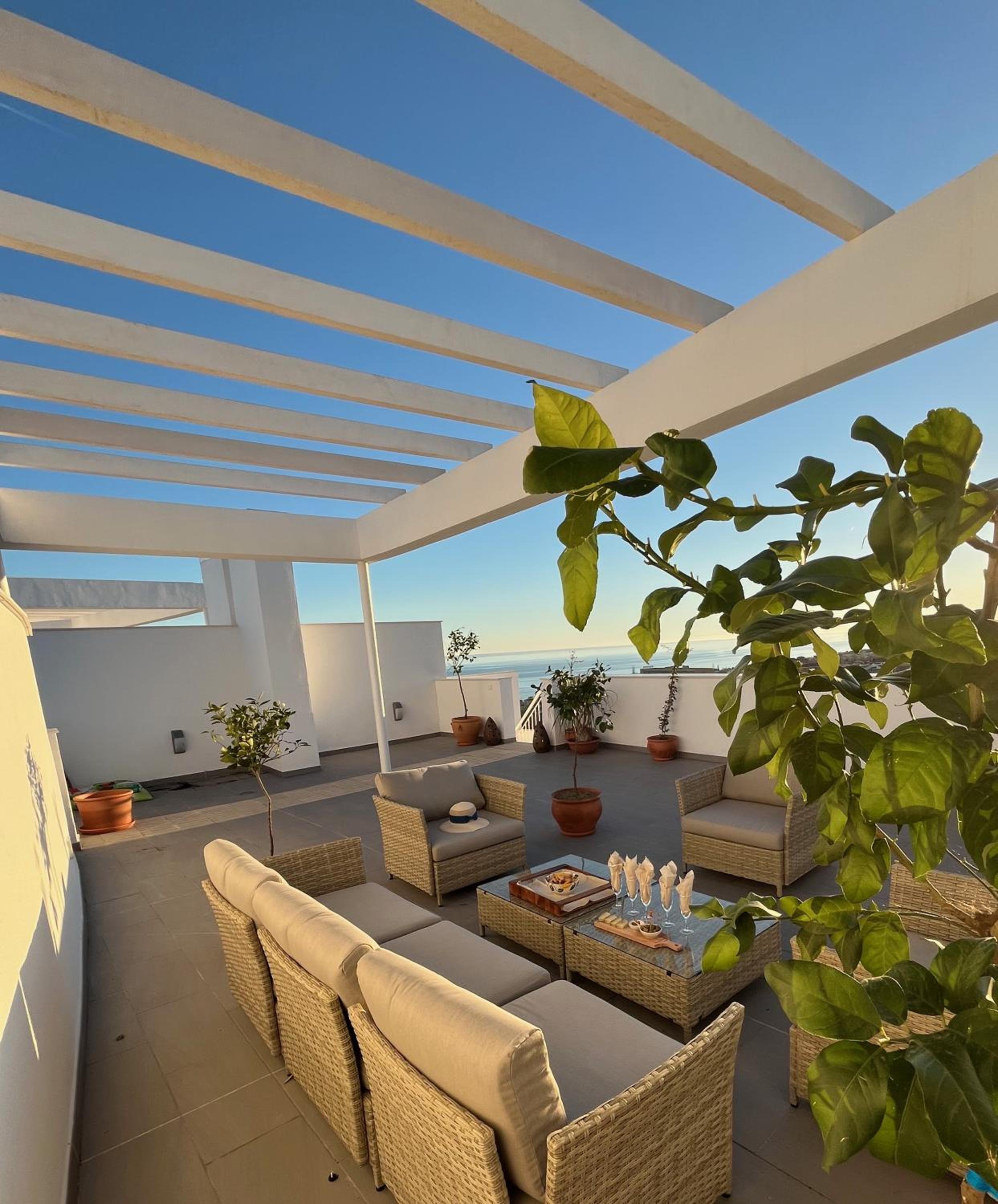Apartamento con vista al mar