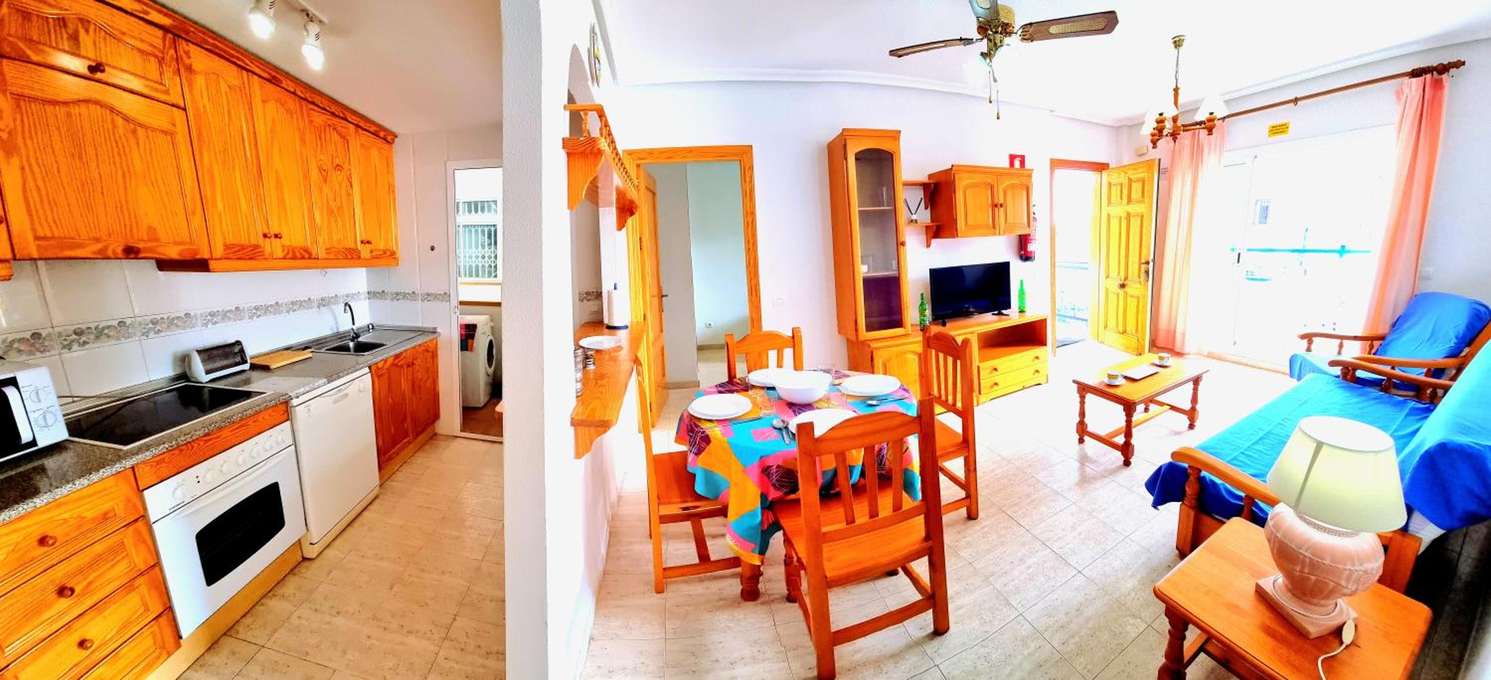 Apartamento de dos habitaciones