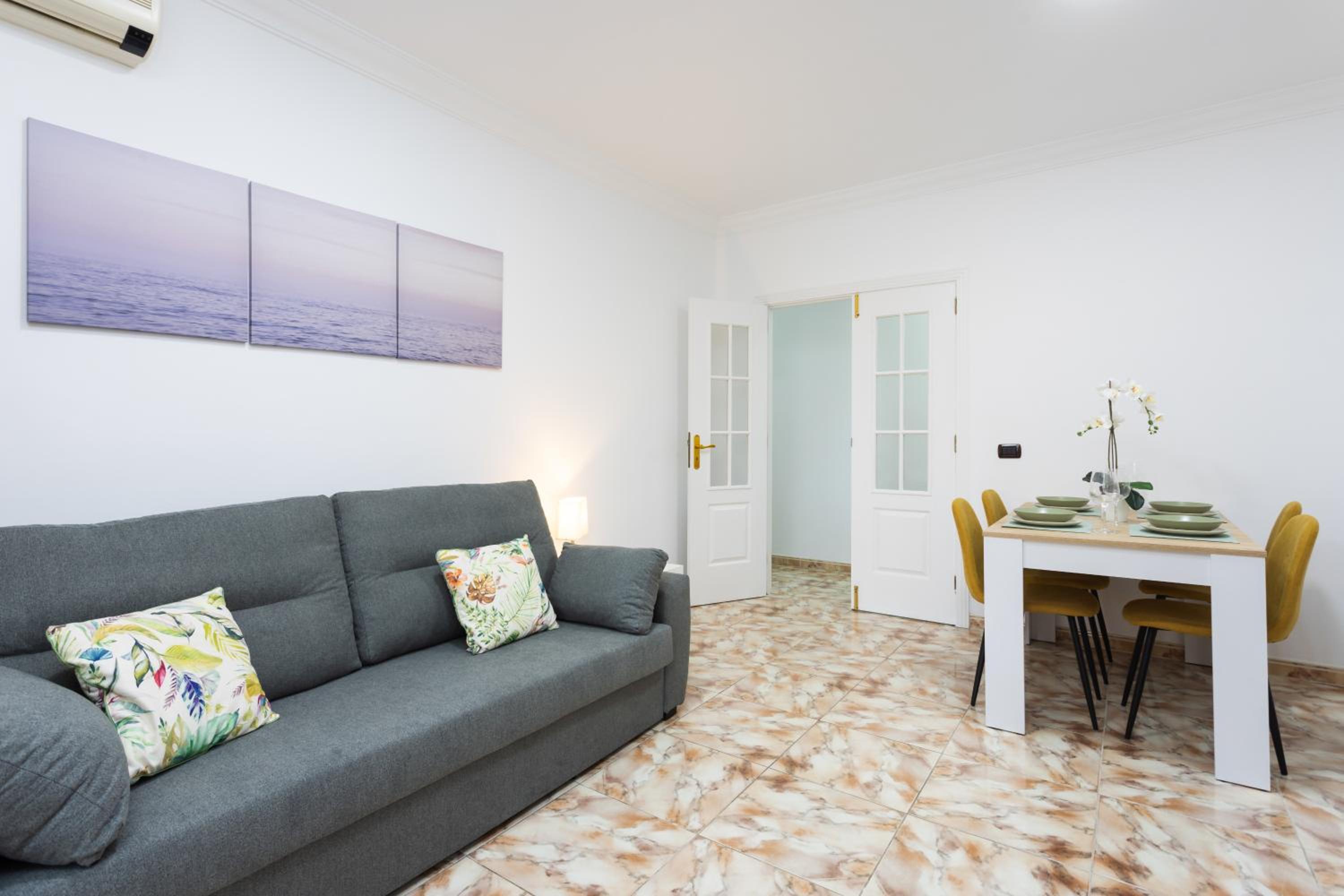 Apartamento de dos habitaciones