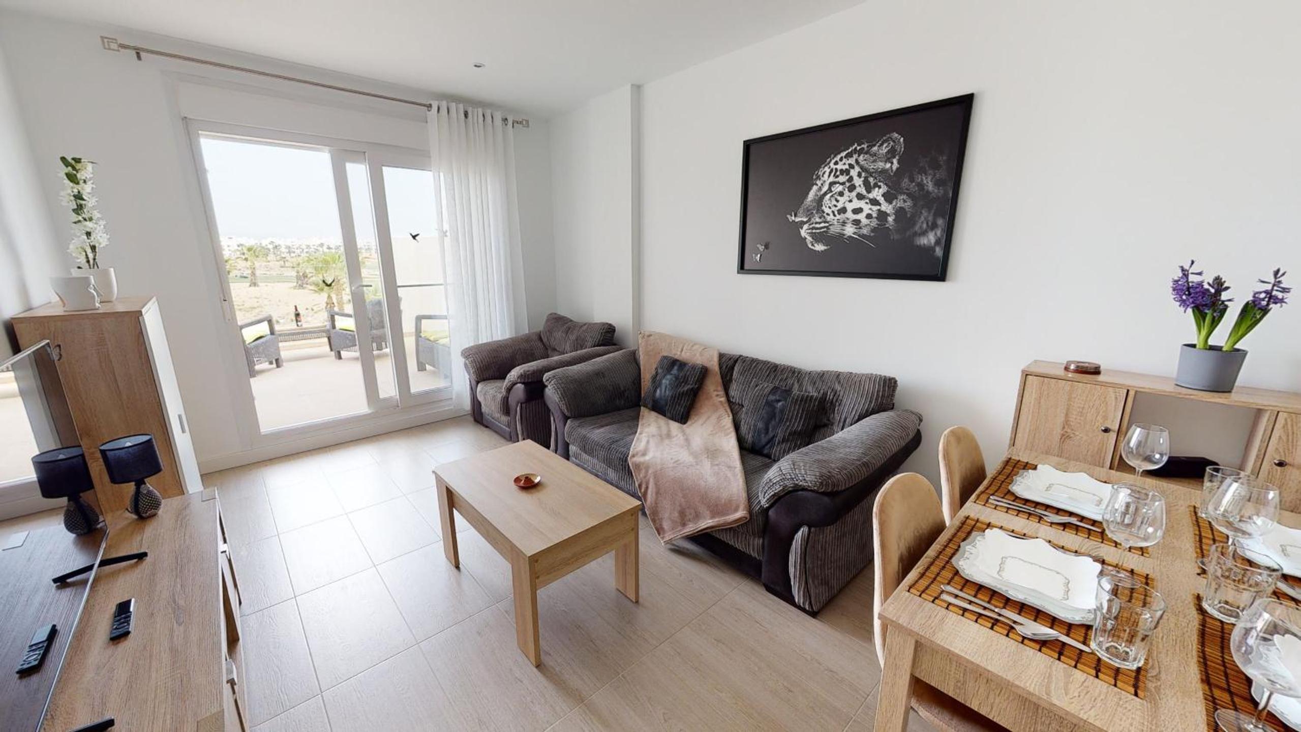Apartamento de dos habitaciones