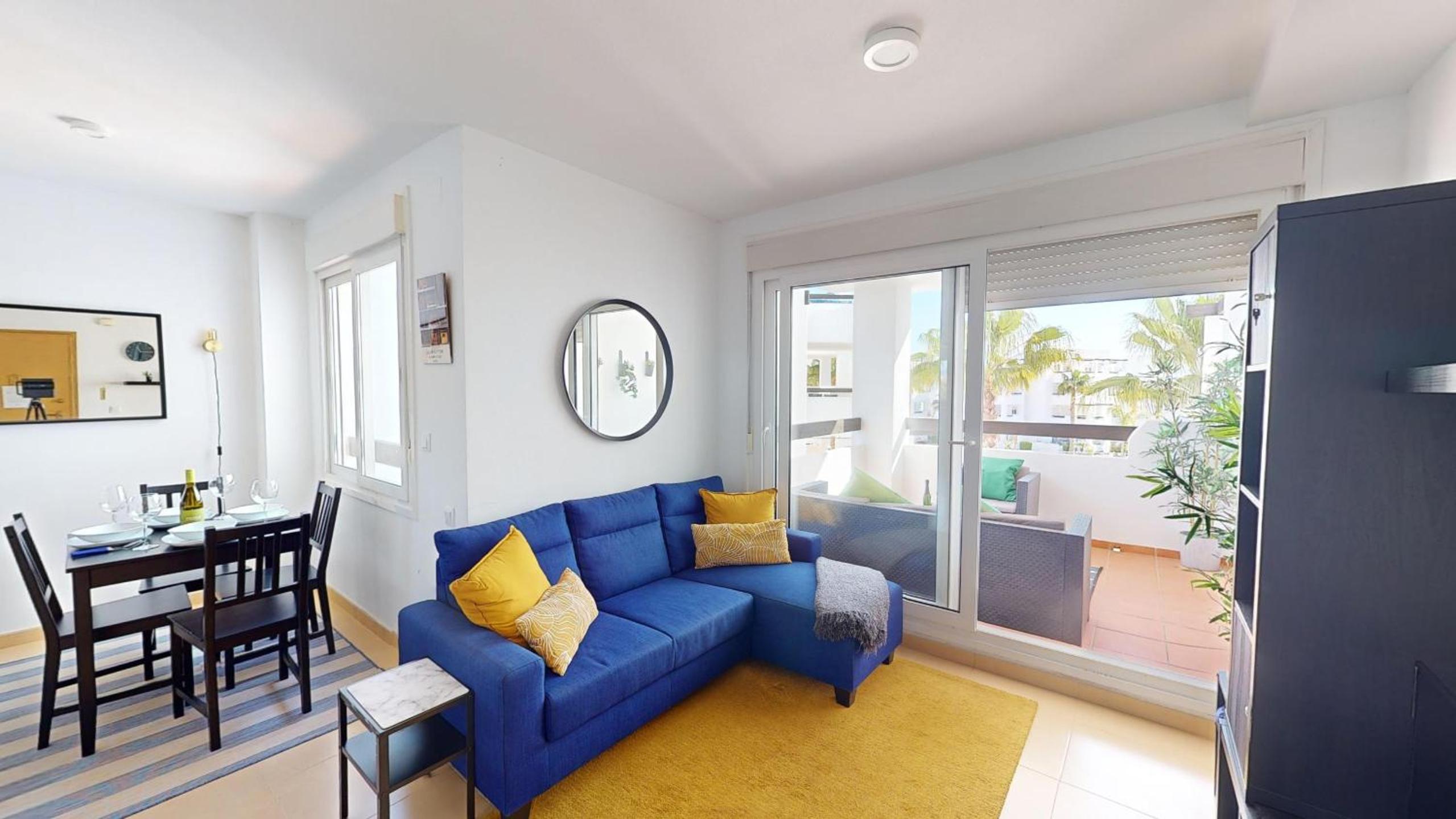 Apartamento de dos habitaciones