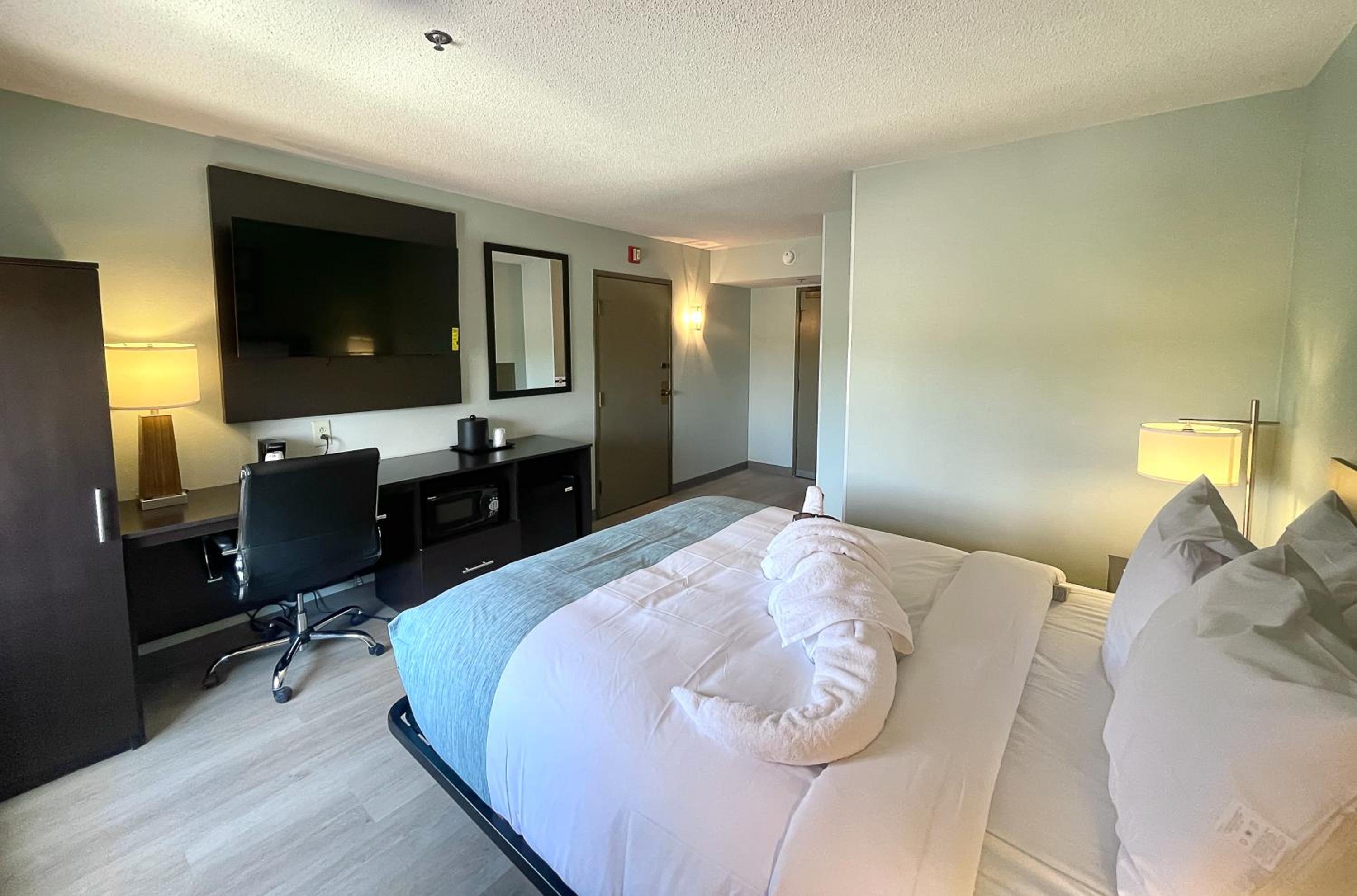 Queen Room with Bathtub and Grab Bars - Mobility Access/Non-Smoking - Photo 10
