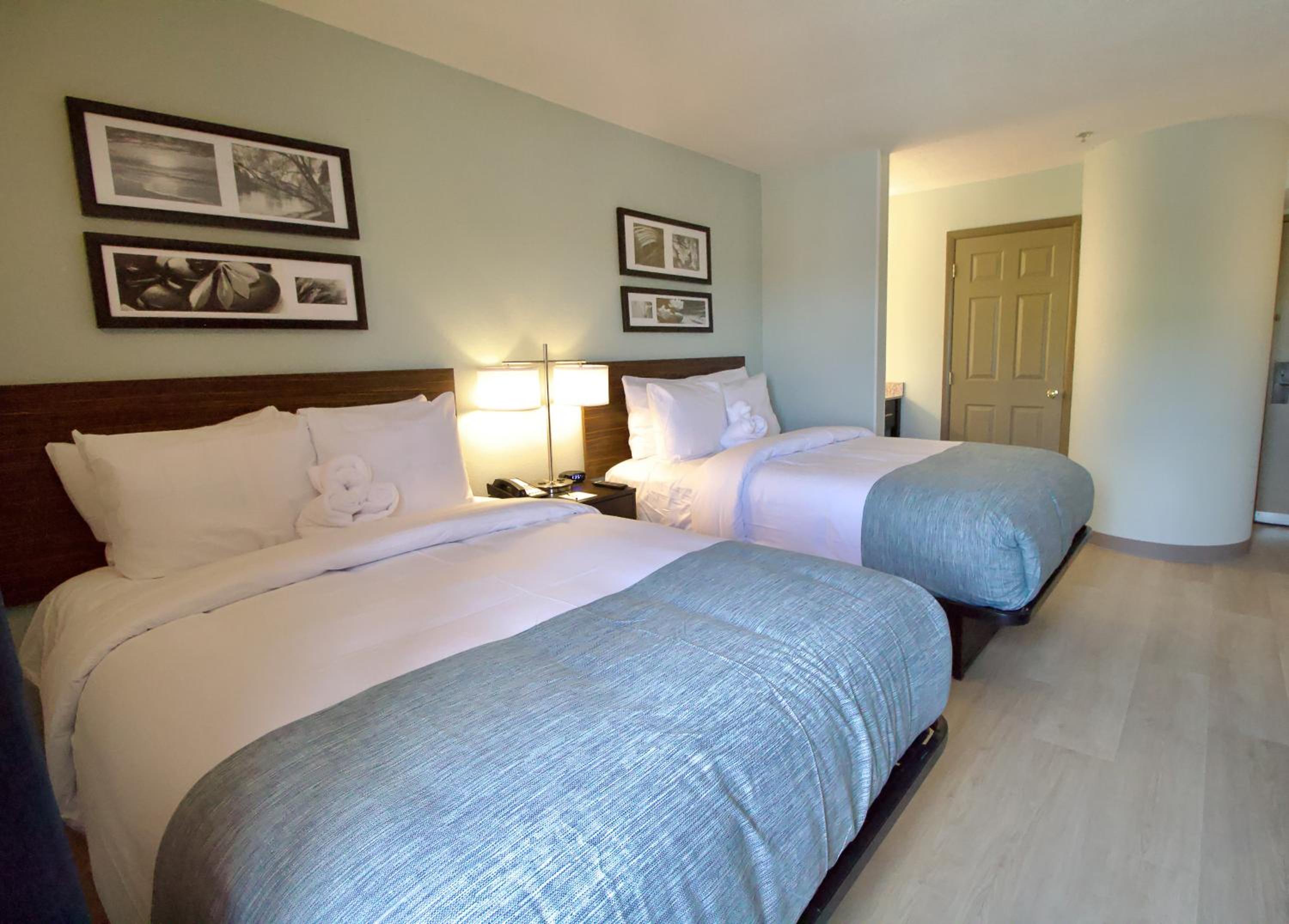Double Room with Two Double Beds - Non-Smoking - Photo 5