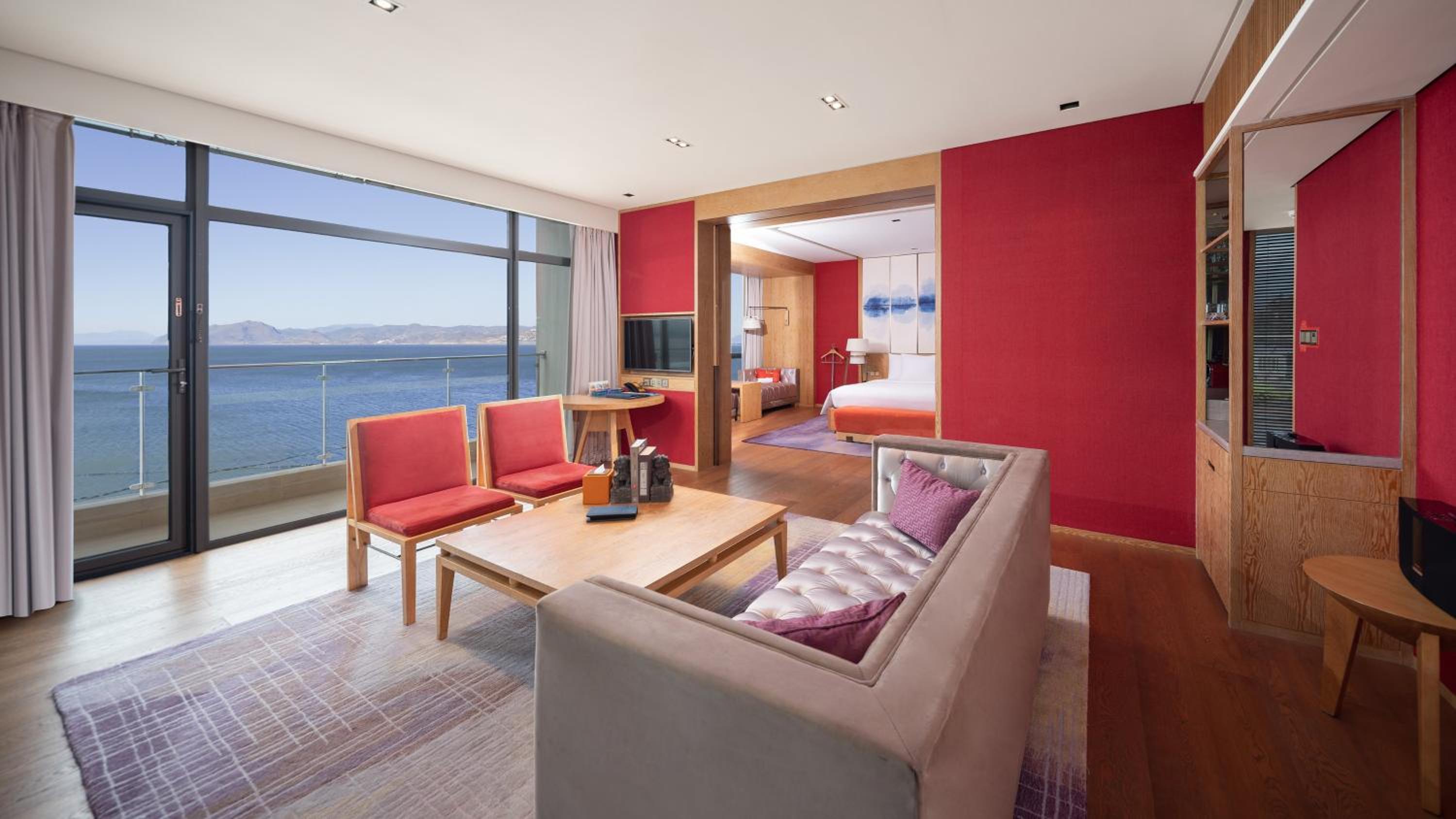 One-Bedroom Suite with Outdoor Terrace and View