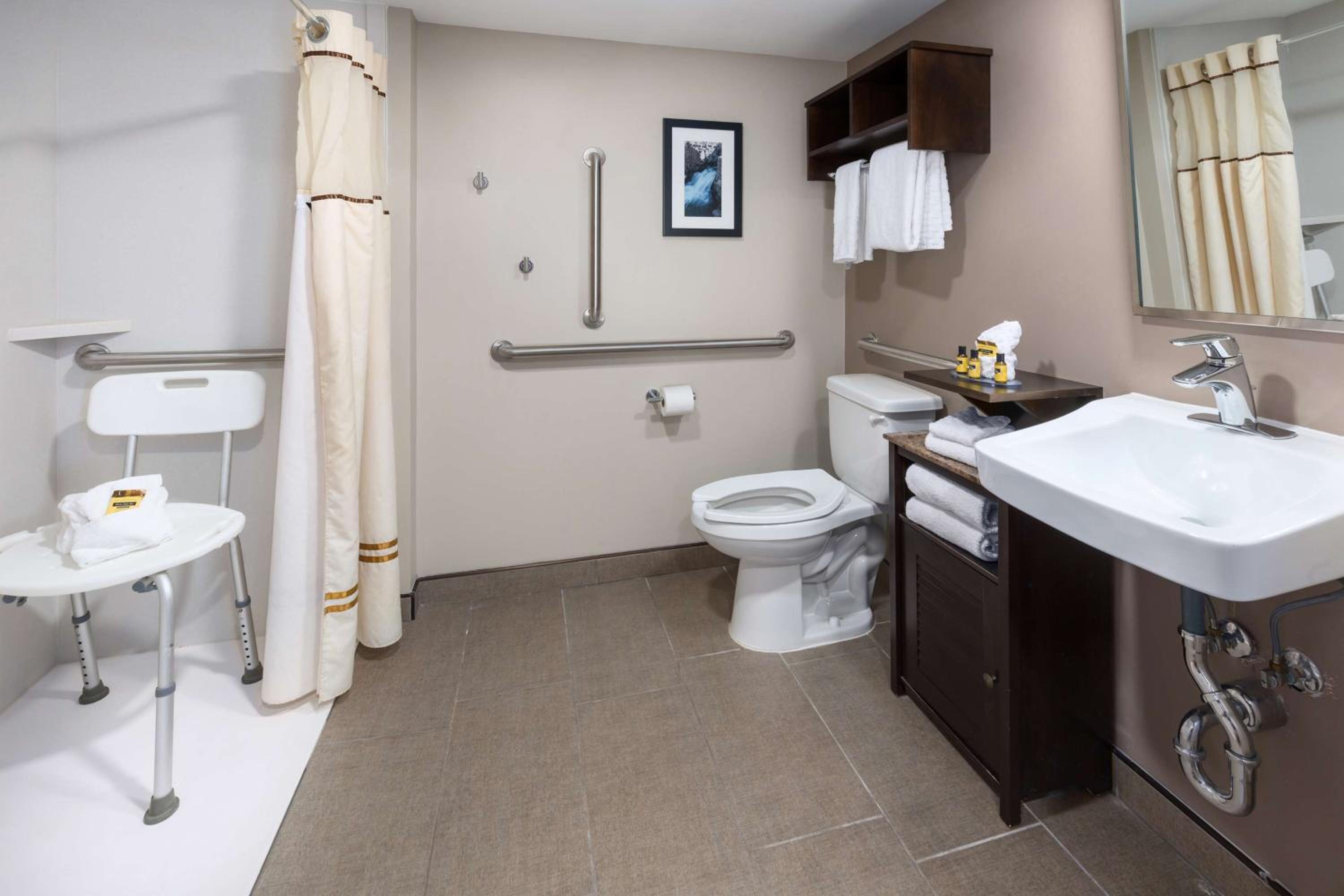 King Room with Roll-in Shower - Disability Access/Non-Smoking - Photo 2