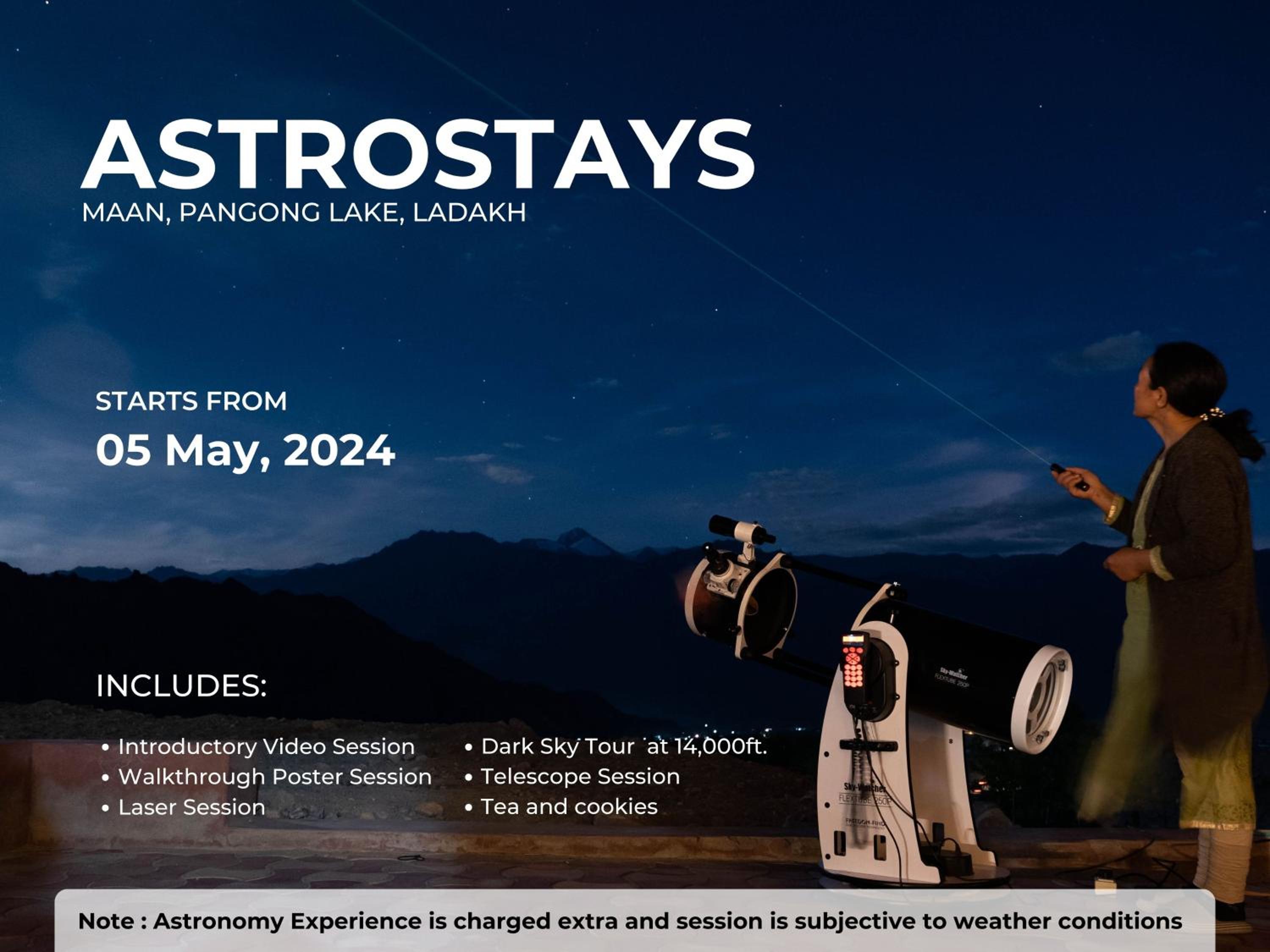 Under the Stars - Astronomy Experience by the Lake Room  photo 2