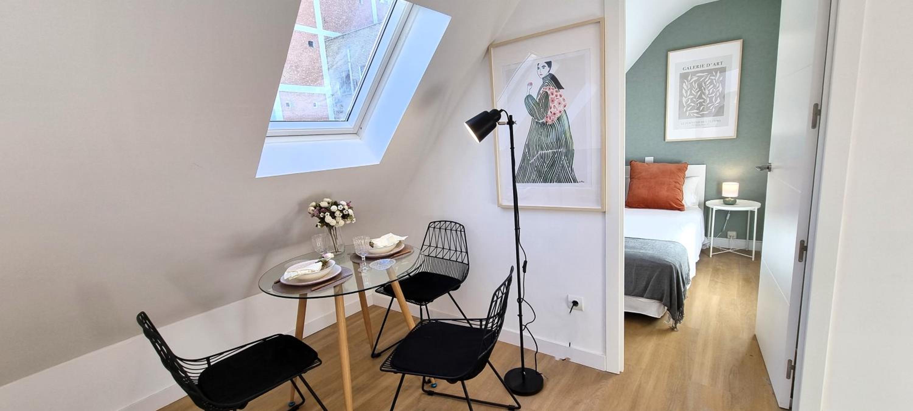 Apartamento de dos habitaciones
